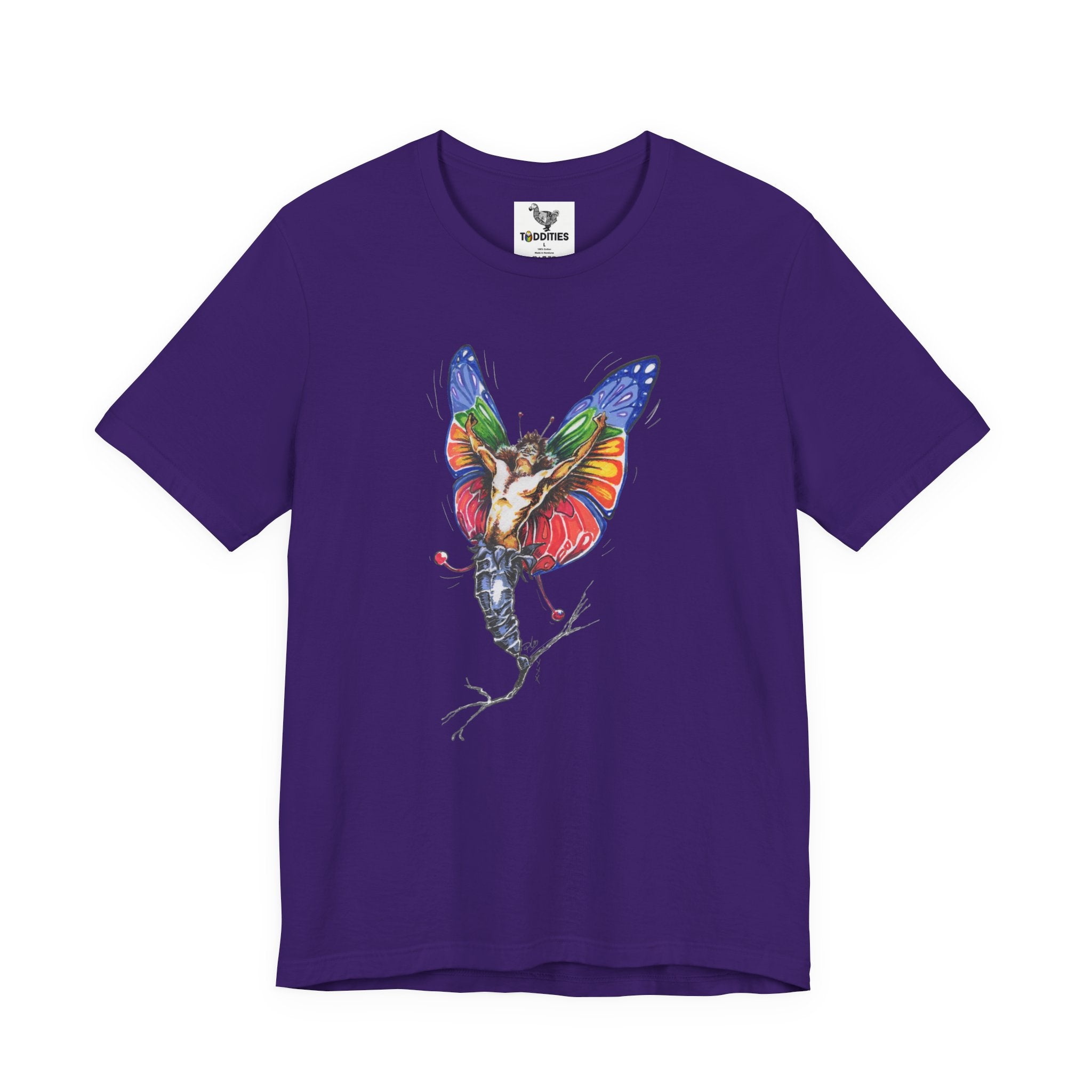Butterfly Fairy with Rainbow Wings  Unisex Tshirt