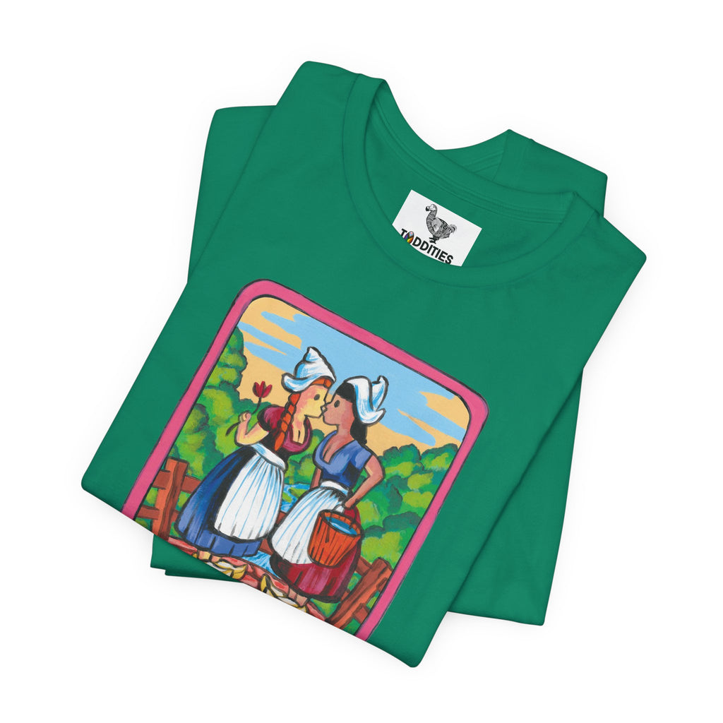 Dutch Lesbian Couple Interracial Unisex Classic T-Shirt