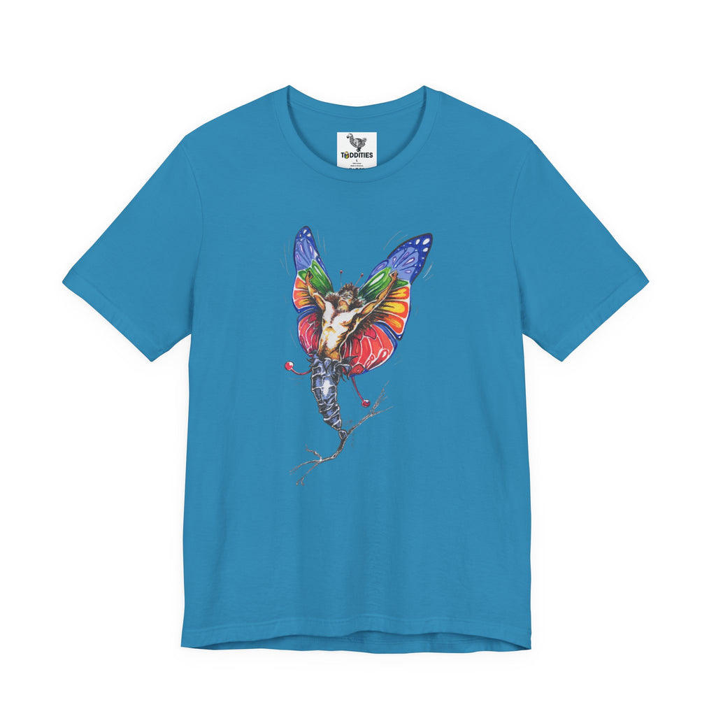 Butterfly Fairy with Rainbow Wings  Unisex Tshirt