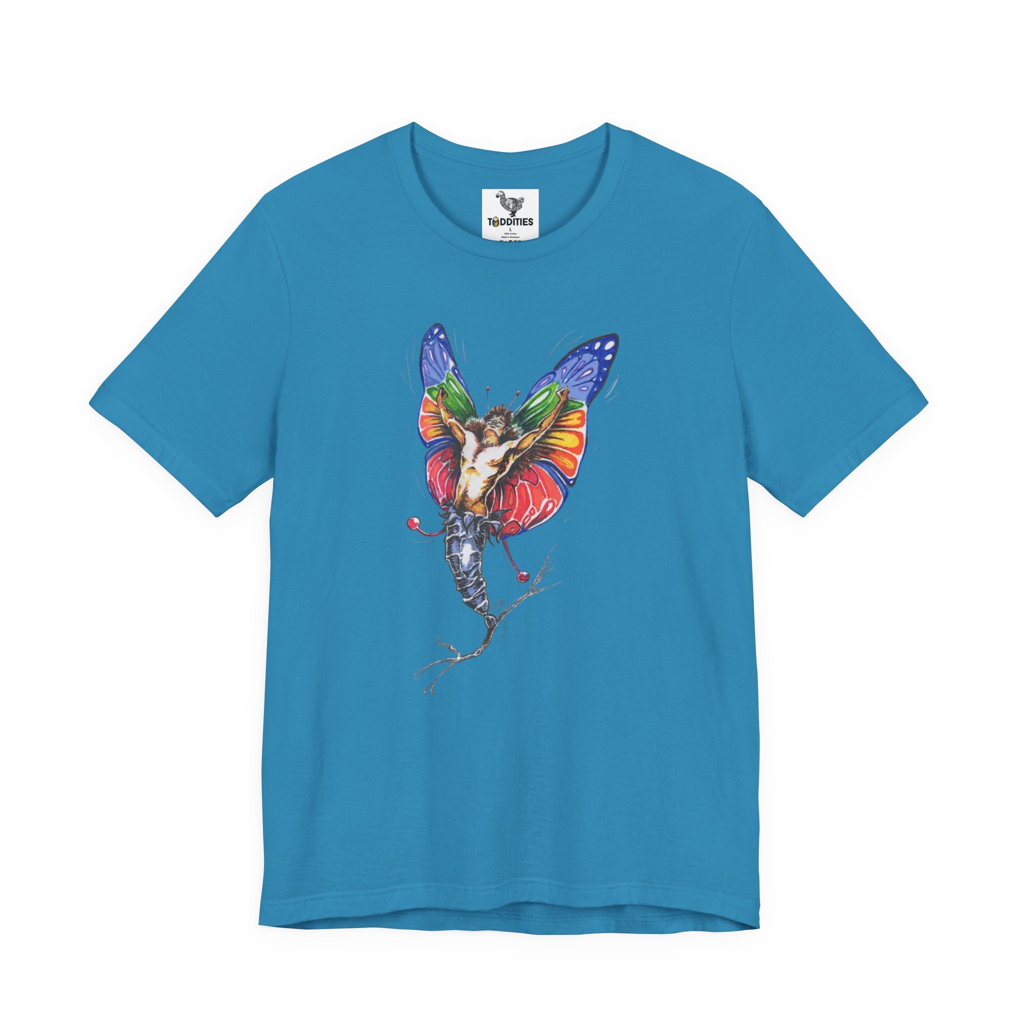 Butterfly Fairy with Rainbow Wings  Unisex Tshirt