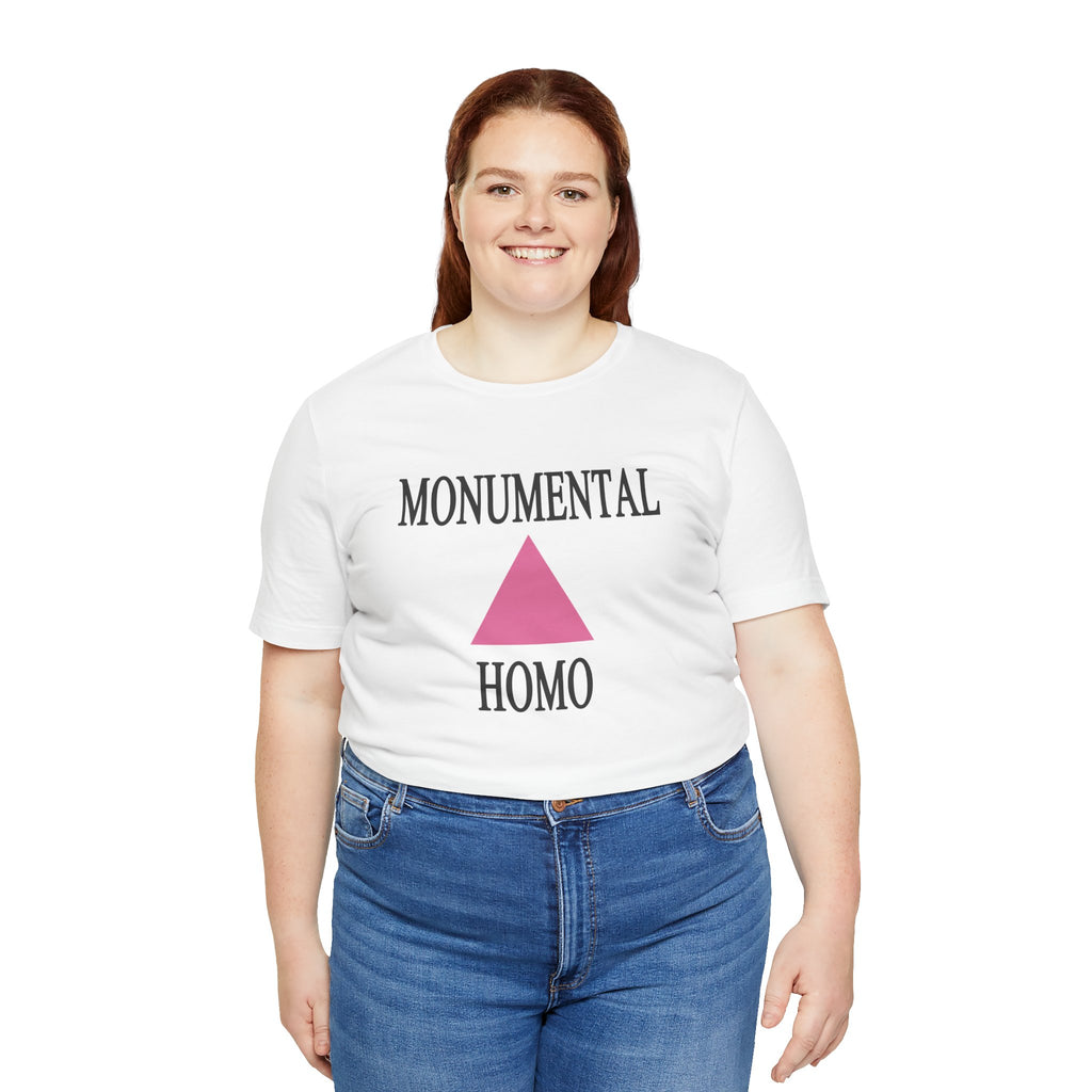 Monumental Homo Unisex Heavy Cotton Tshirt