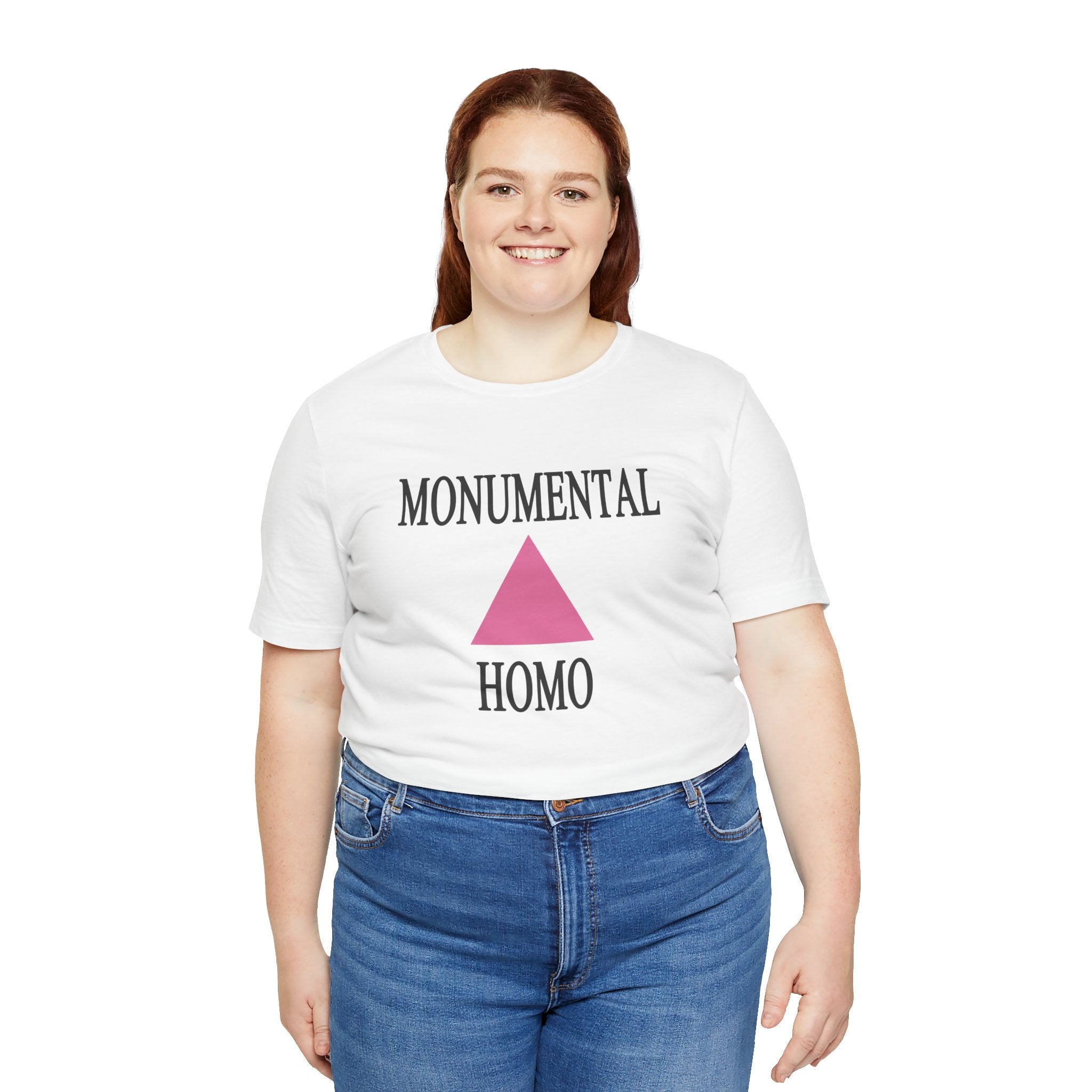 Monumental Homo Unisex Heavy Cotton Tshirt