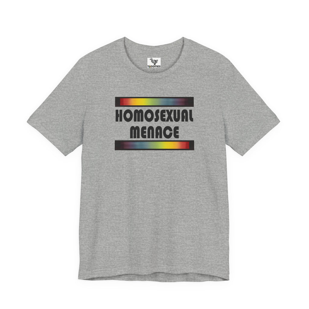 Homosexual Menace Unisex Heavy Cotton Tshirt