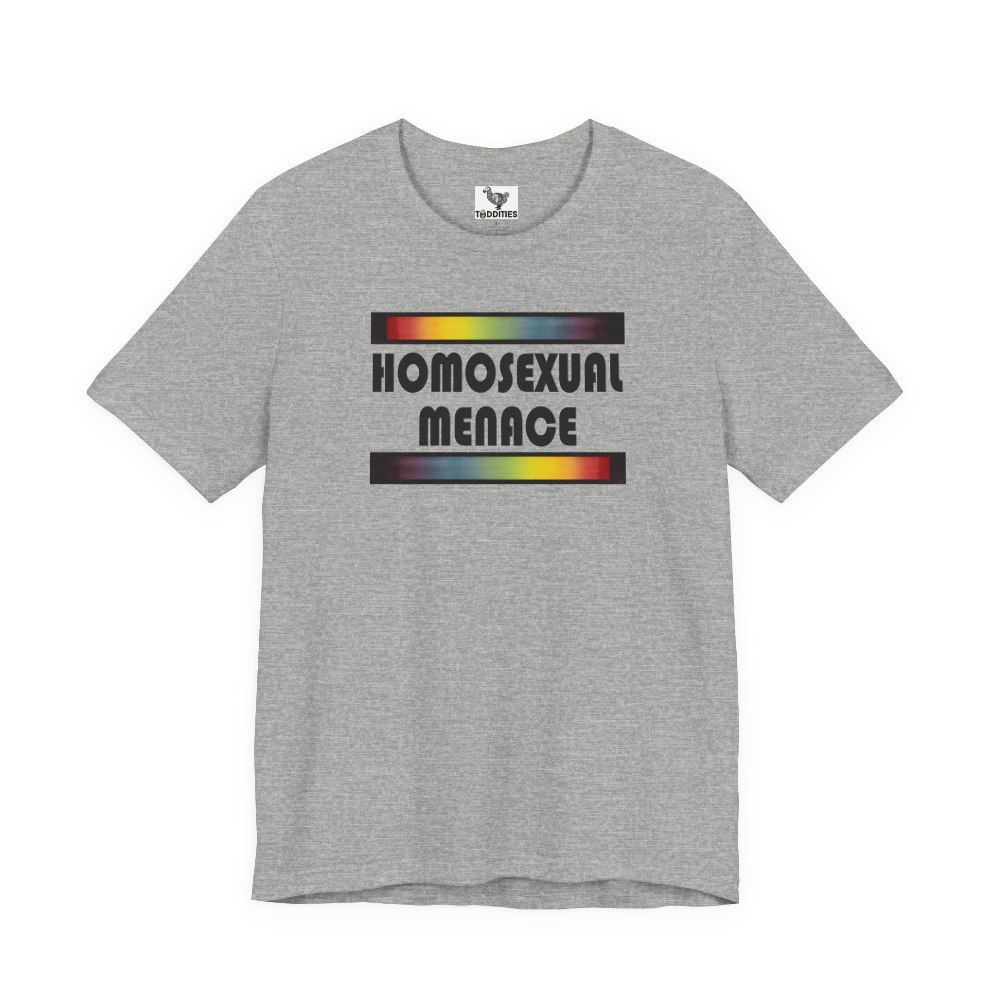 Homosexual Menace Unisex Heavy Cotton Tshirt