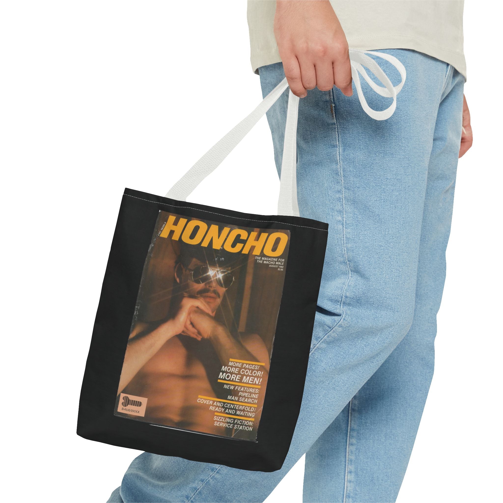 Honcho Man Sexy Sunglasses Tote Bag