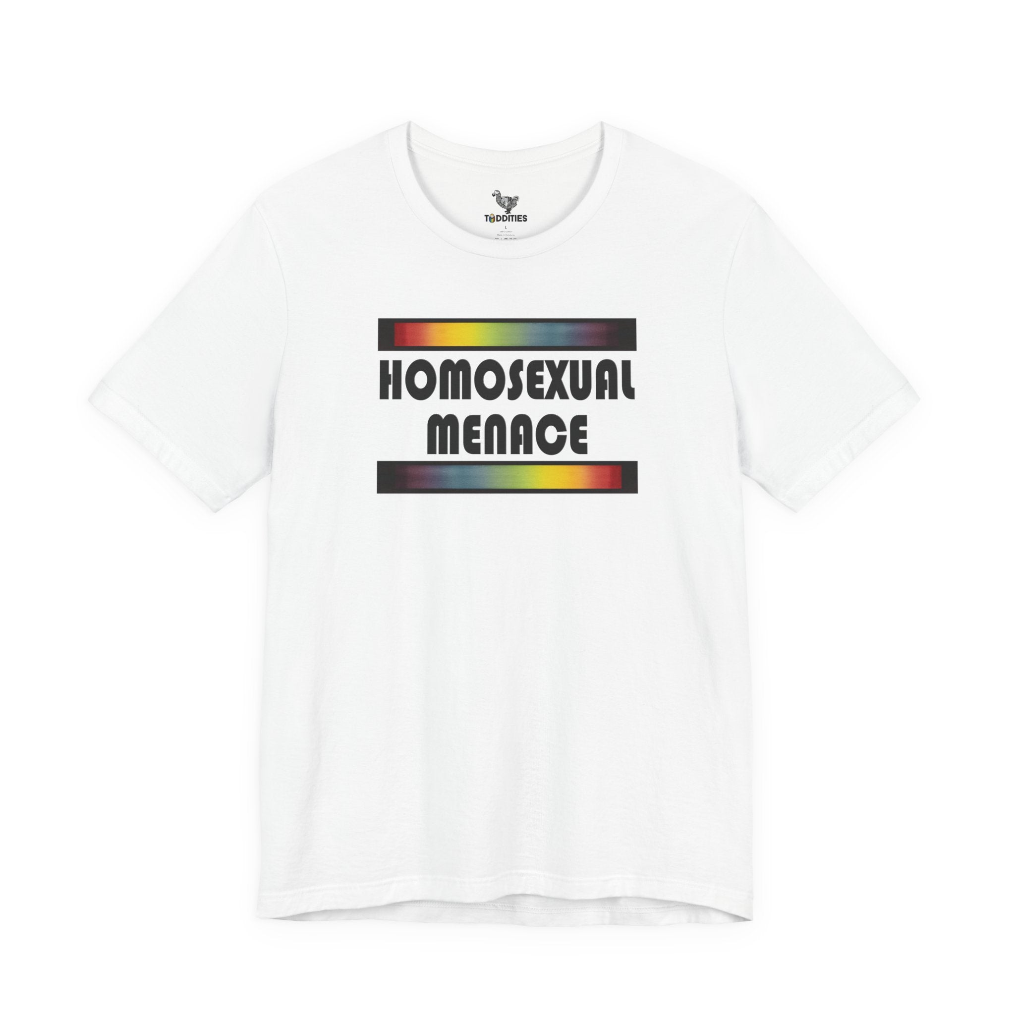 Homosexual Menace Unisex Heavy Cotton Tshirt