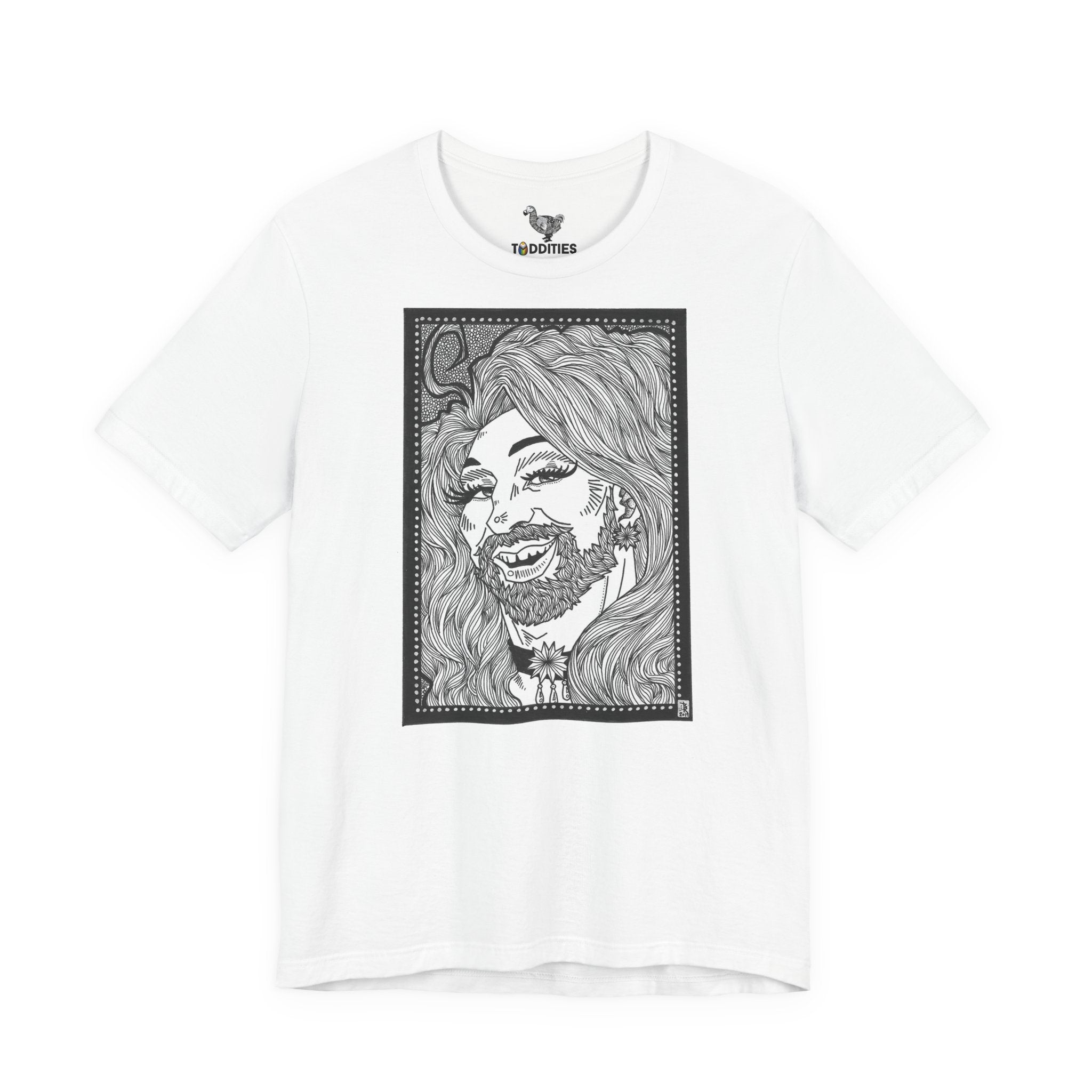 Jennifer Hopelezz Amsterdam Drag Queen unisex Heavy Cotton Tshirt