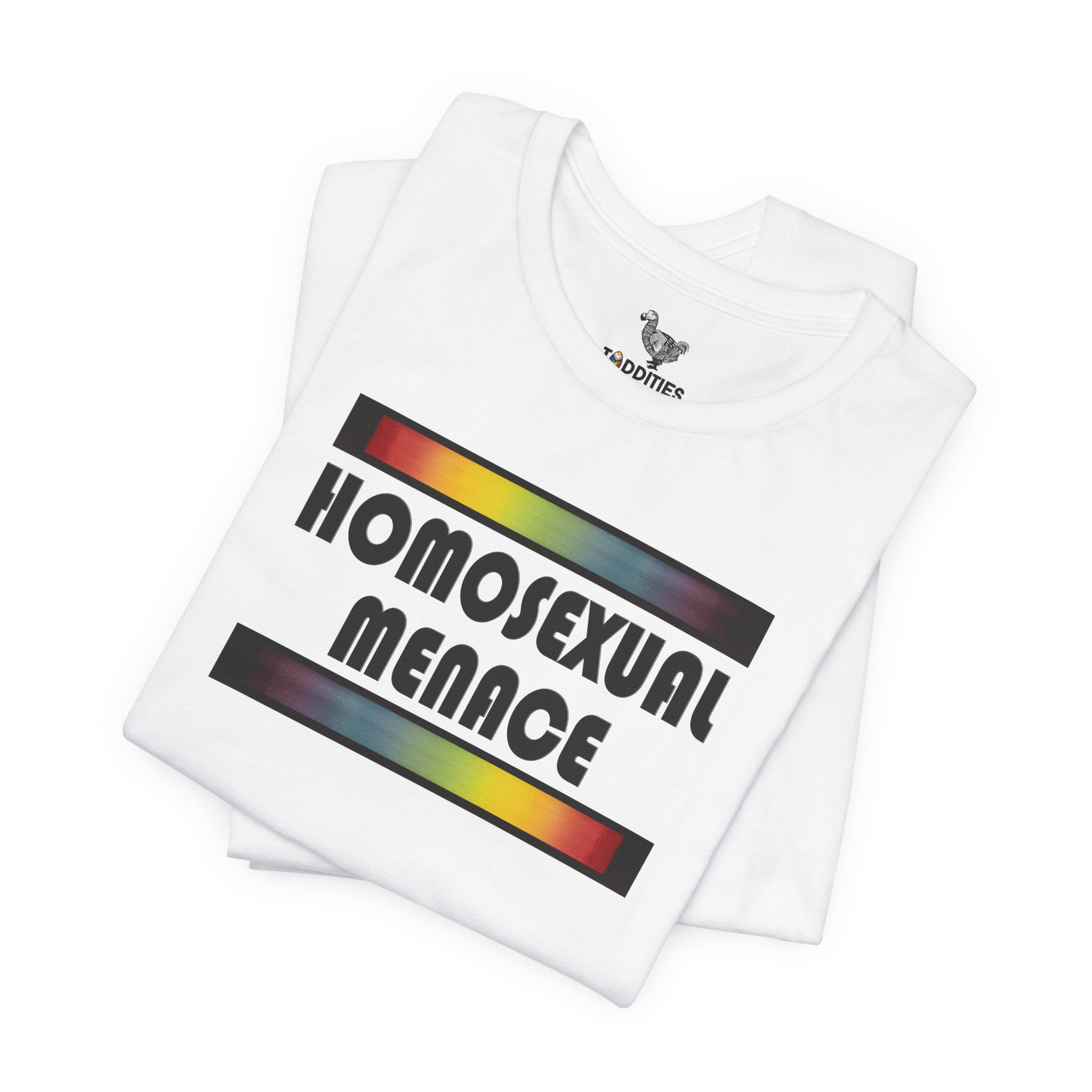 Homosexual Menace Unisex Heavy Cotton Tshirt