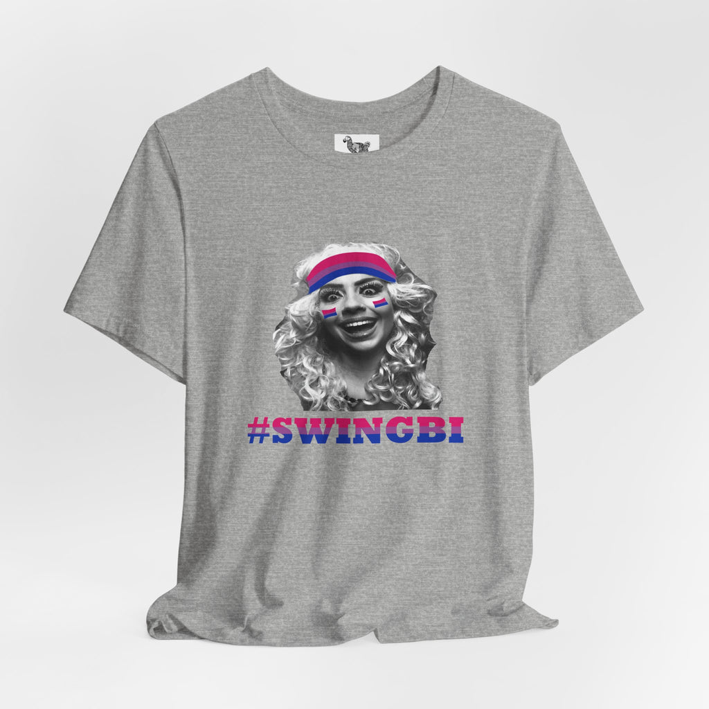 SWING BI Bisexual Flag Tshirt Unisex