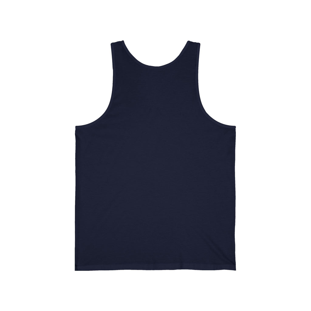 Buddha on a Hot Dog Unisex Cotton Tank Top
