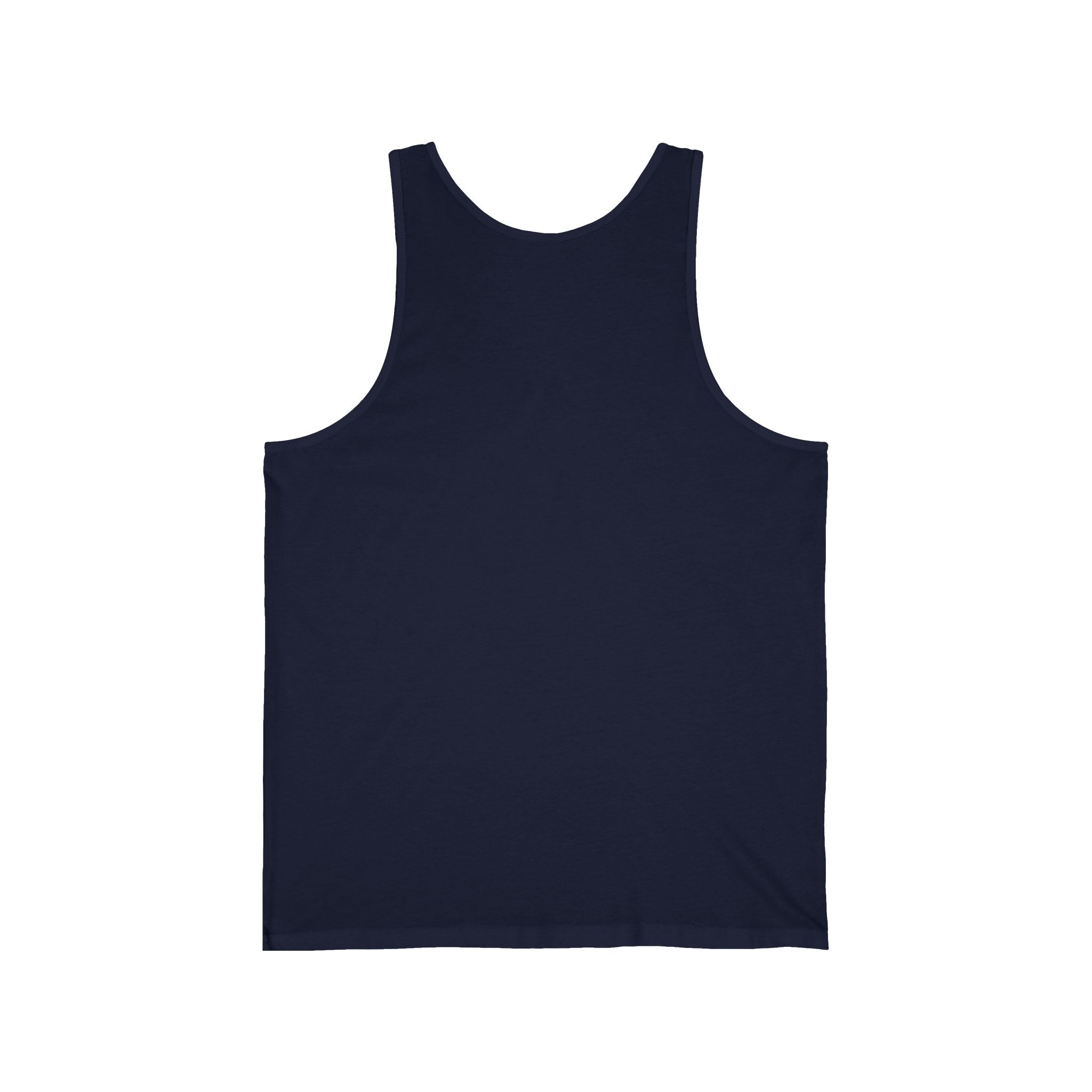 Buddha on a Hot Dog Unisex Cotton Tank Top