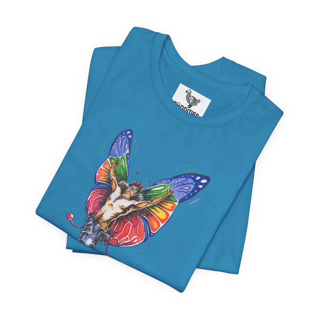 Butterfly Fairy with Rainbow Wings  Unisex Tshirt