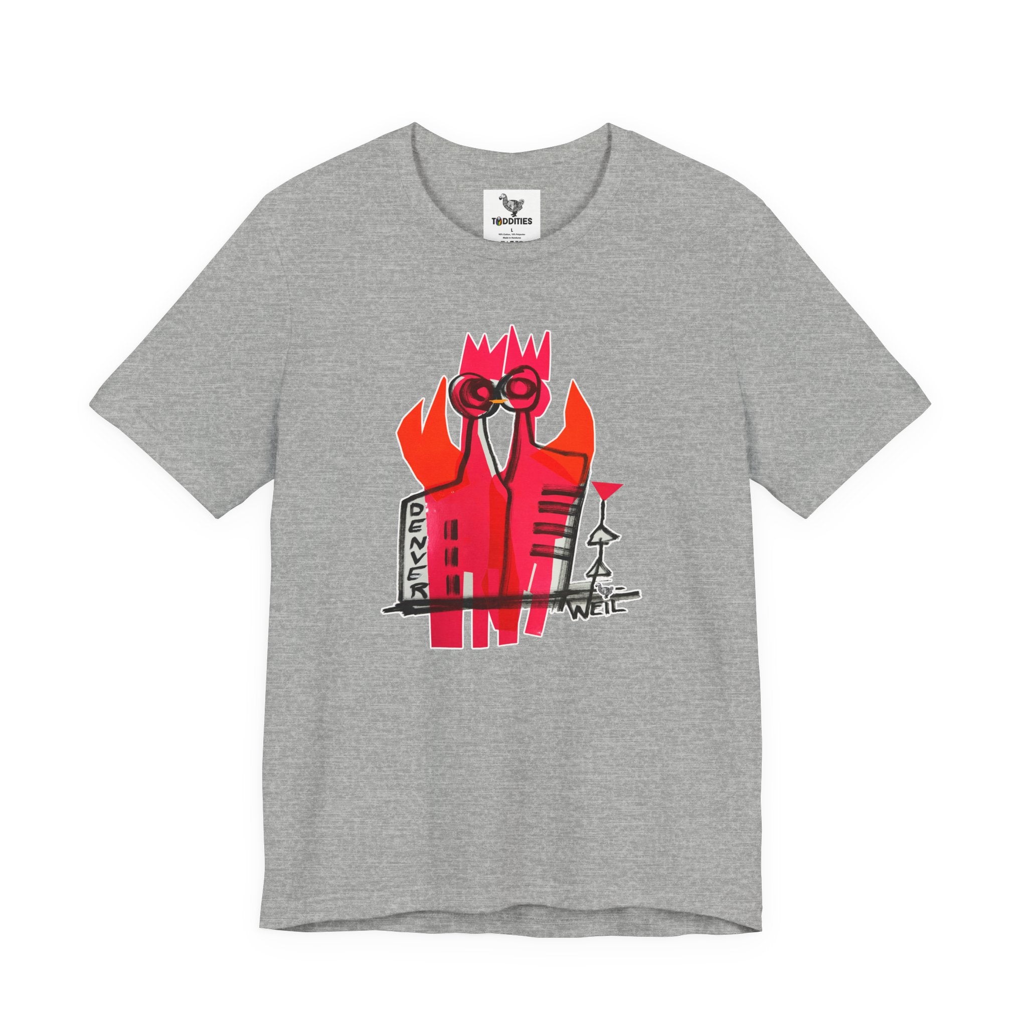 Lesbian Couple Denver Unisex Heavy Cotton Tshirt