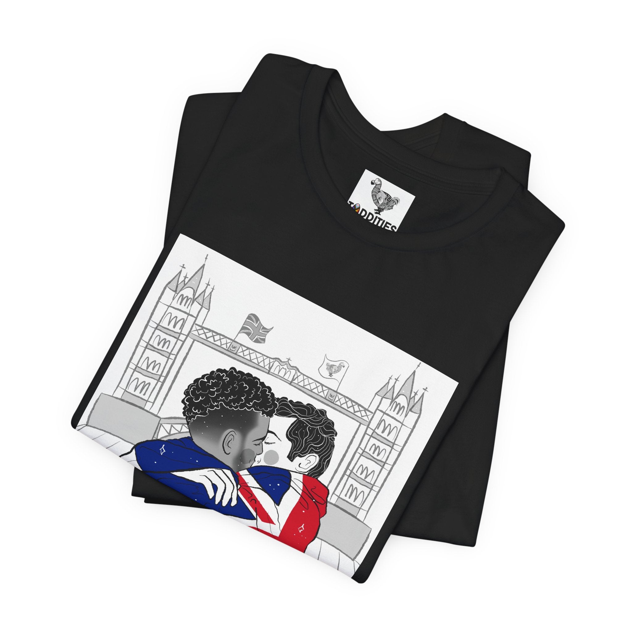 London Gay Couple with Union Jack