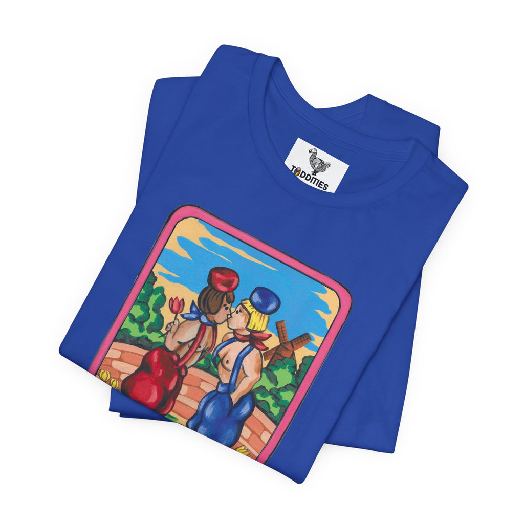 Dutch Gay Couple SH Unisex Cotton Tshirt