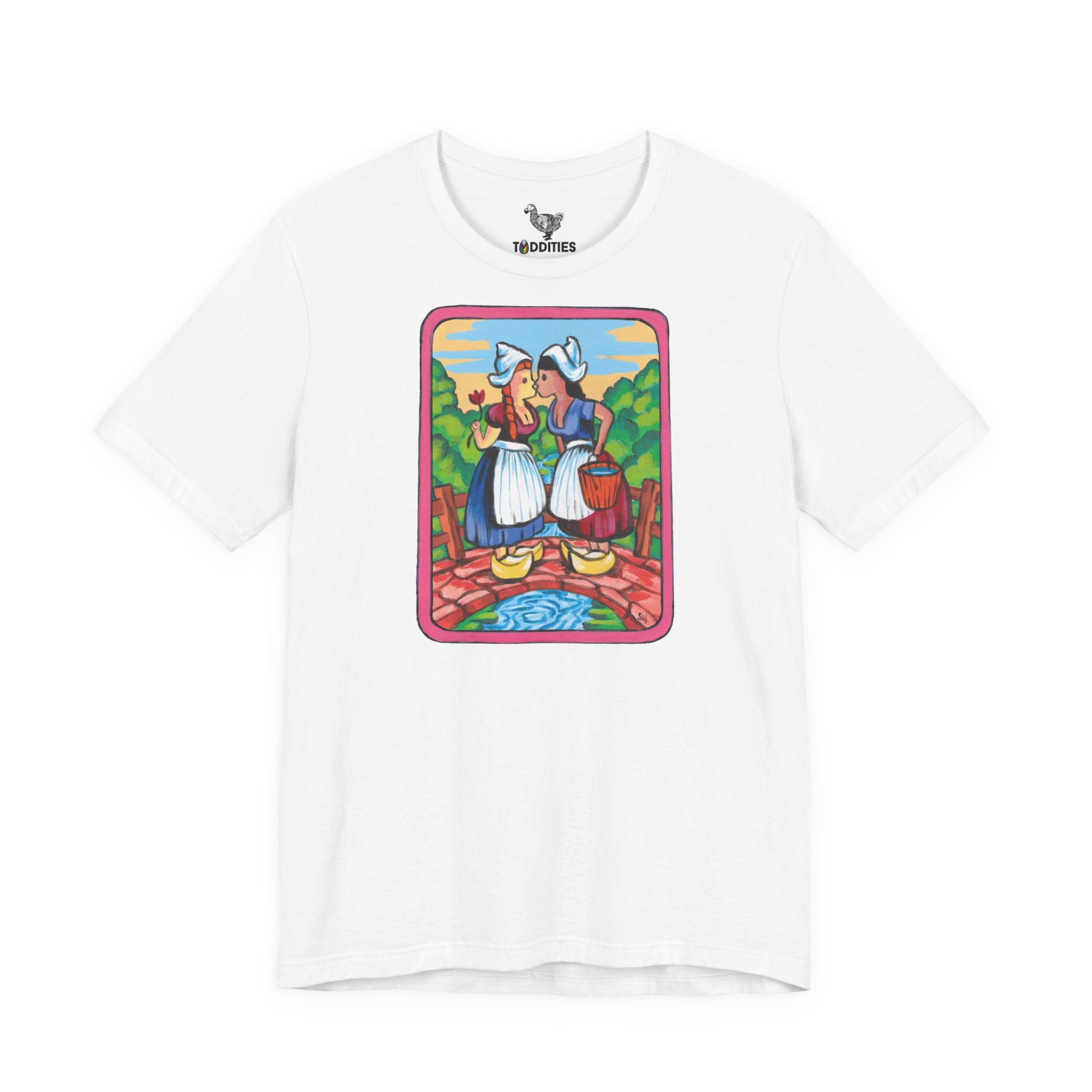 Dutch Lesbian Couple Interracial Unisex Classic T-Shirt