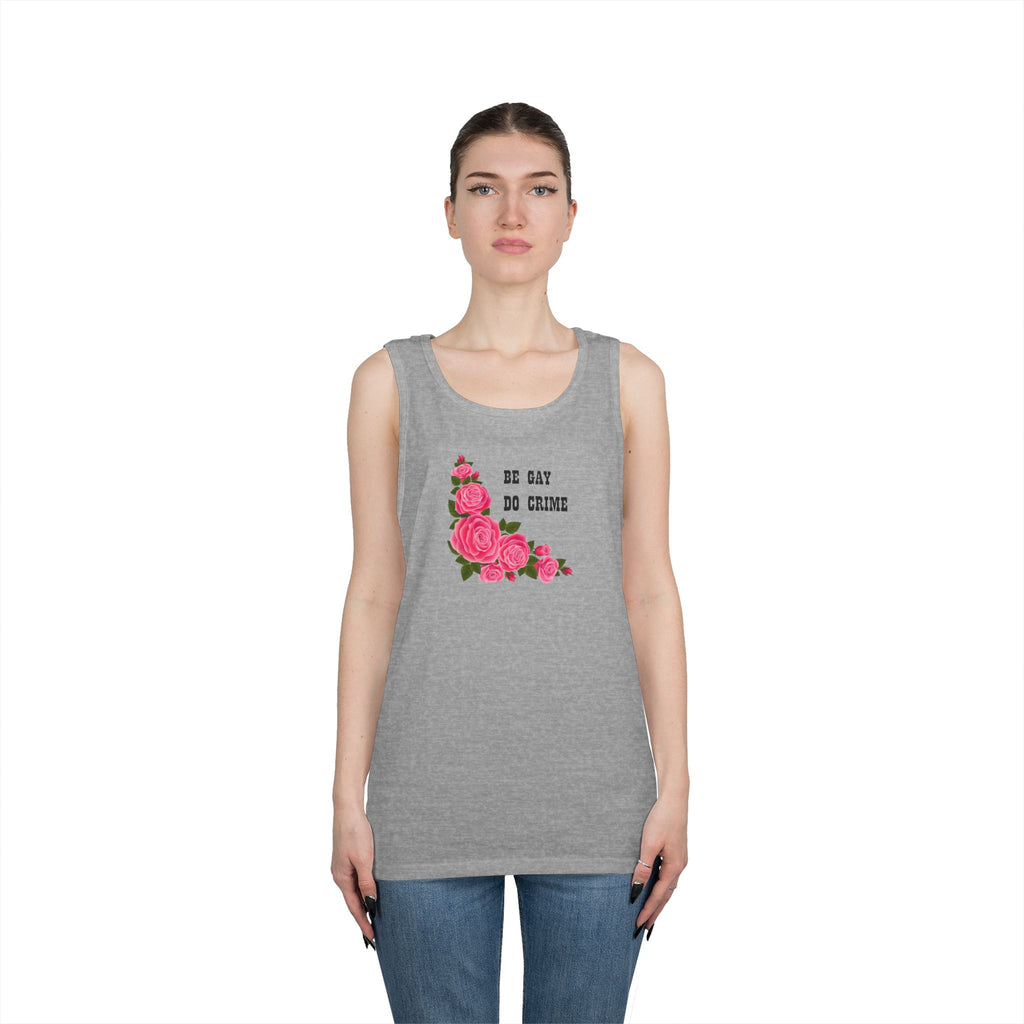 Be Gay Do Crime Unisex Tank Top