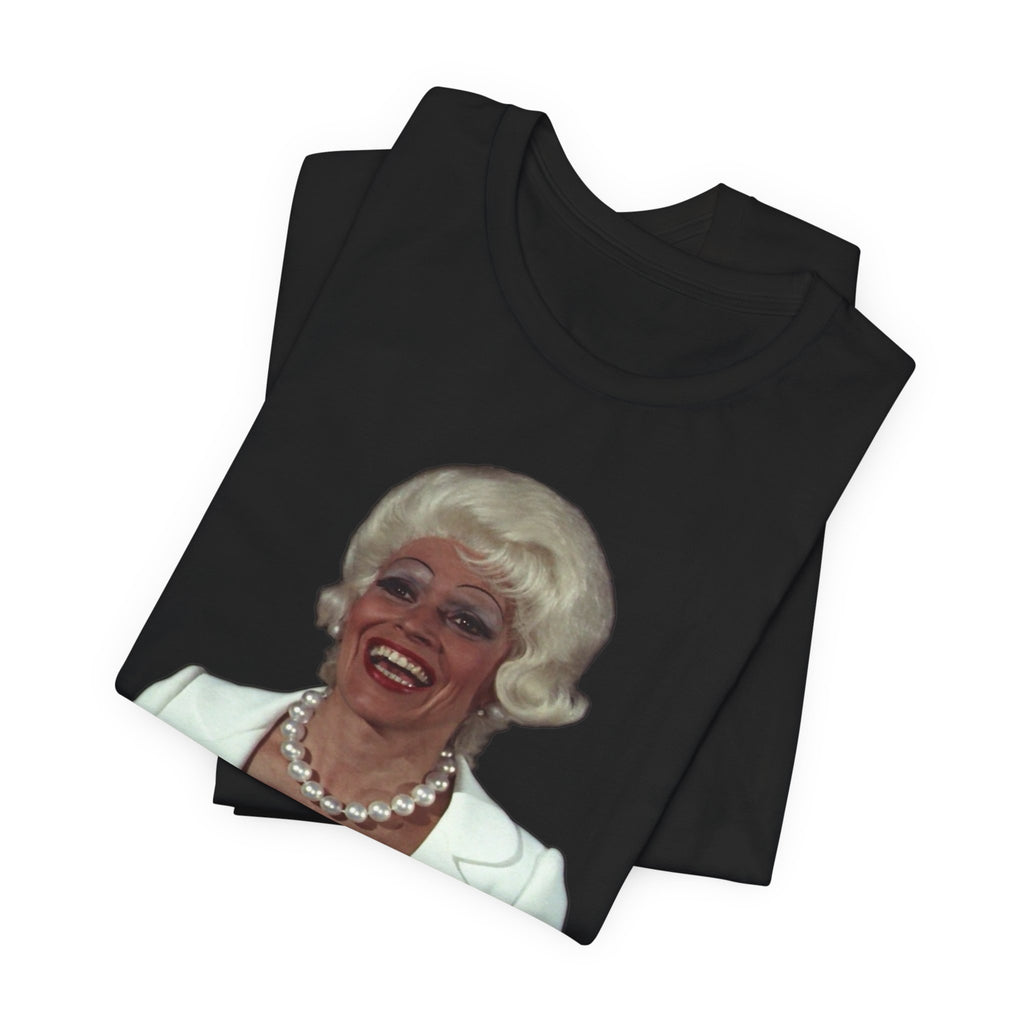 Drag Queen Pearl Necklace Unisex Heavy Cotton Tee