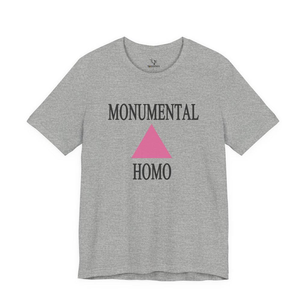 Monumental Homo Unisex Heavy Cotton Tshirt