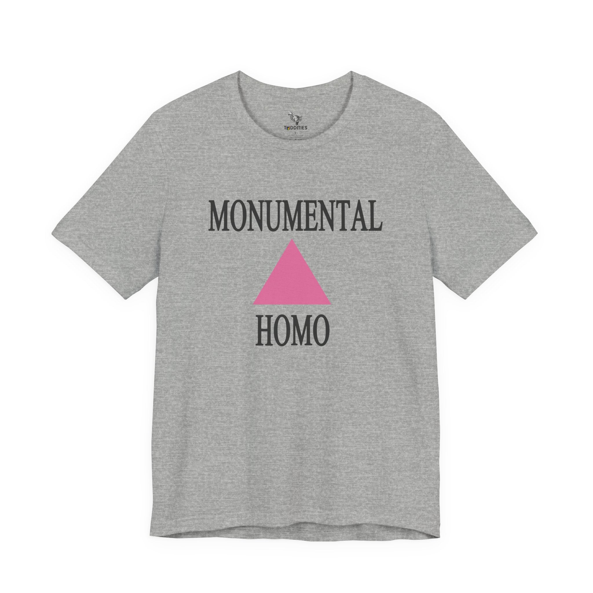 Monumental Homo Unisex Heavy Cotton Tshirt