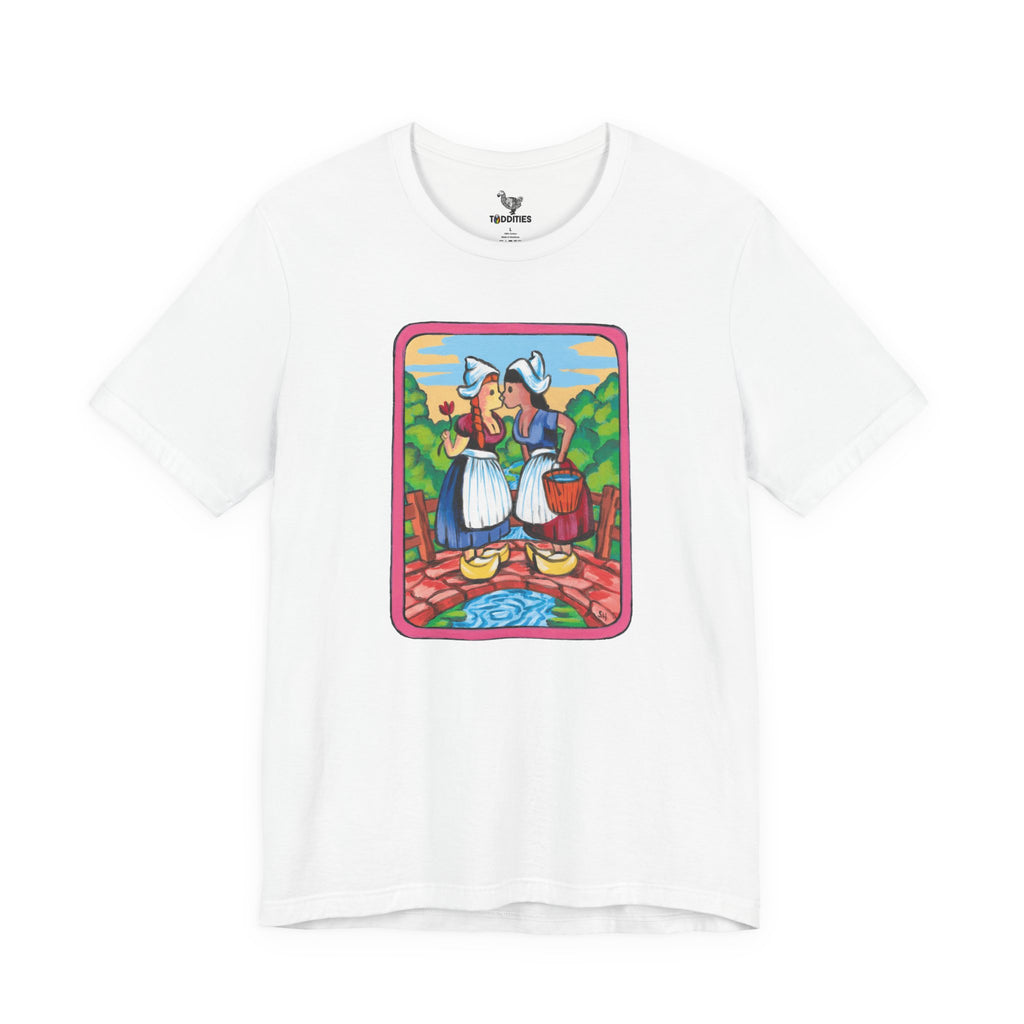 Dutch Lesbian Couple Interracial Unisex Classic T-Shirt