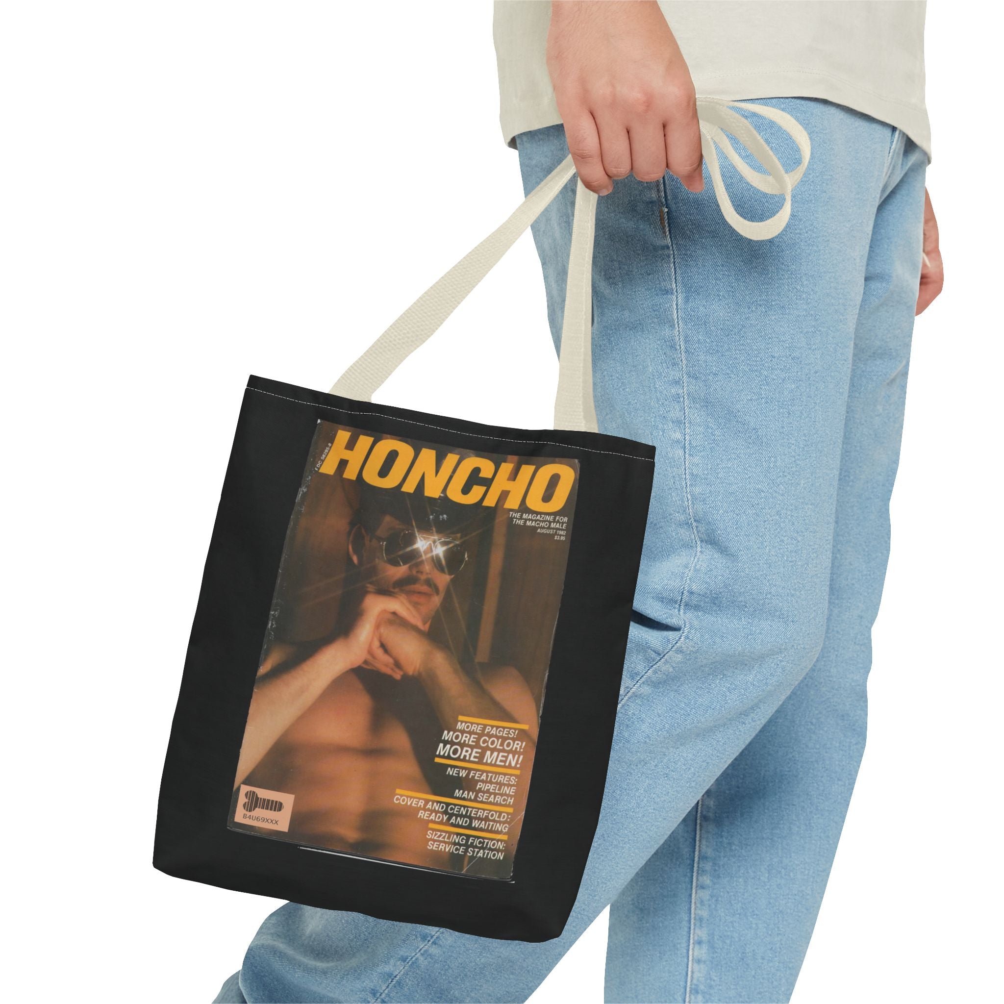 Honcho Man Sexy Sunglasses Tote Bag