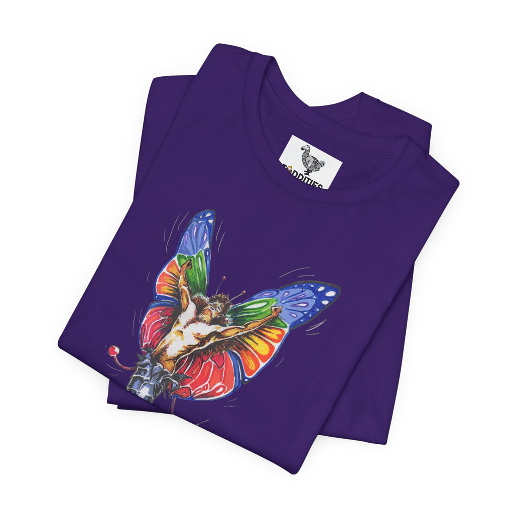 Butterfly Fairy with Rainbow Wings  Unisex Tshirt