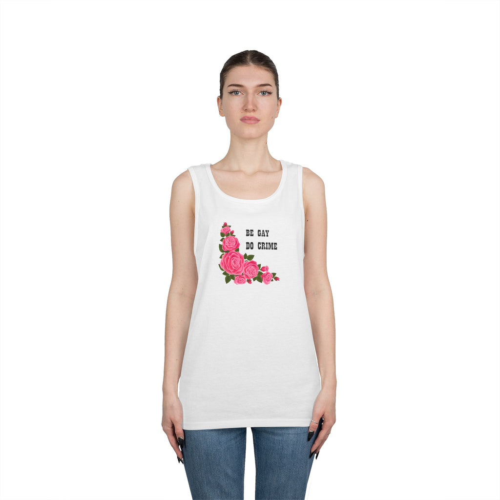 Be Gay Do Crime Unisex Tank Top