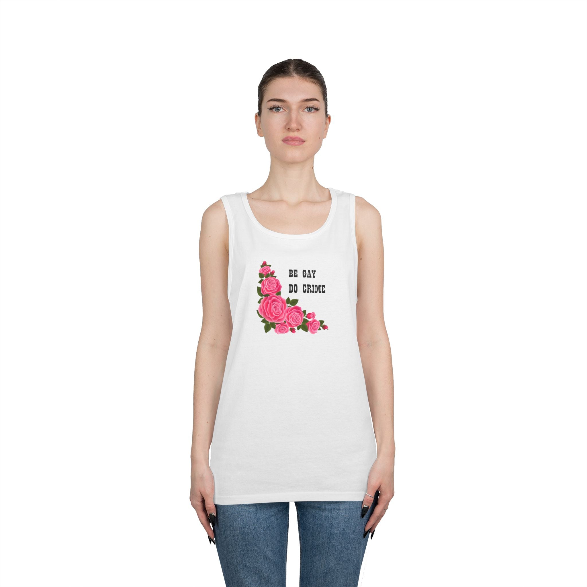 Be Gay Do Crime Unisex Tank Top