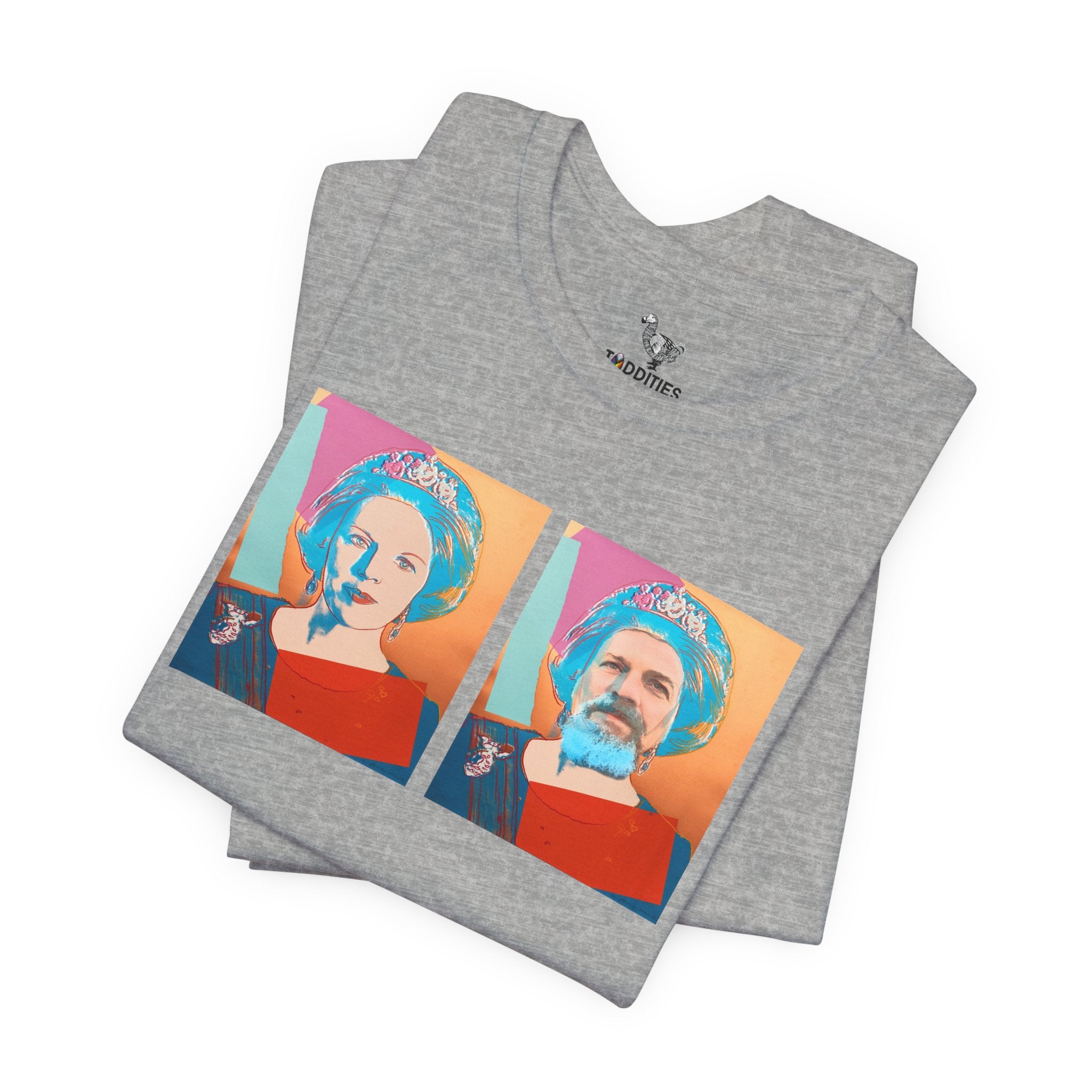 QUEENSDAY Unisex Heavy Cotton Tshirt
