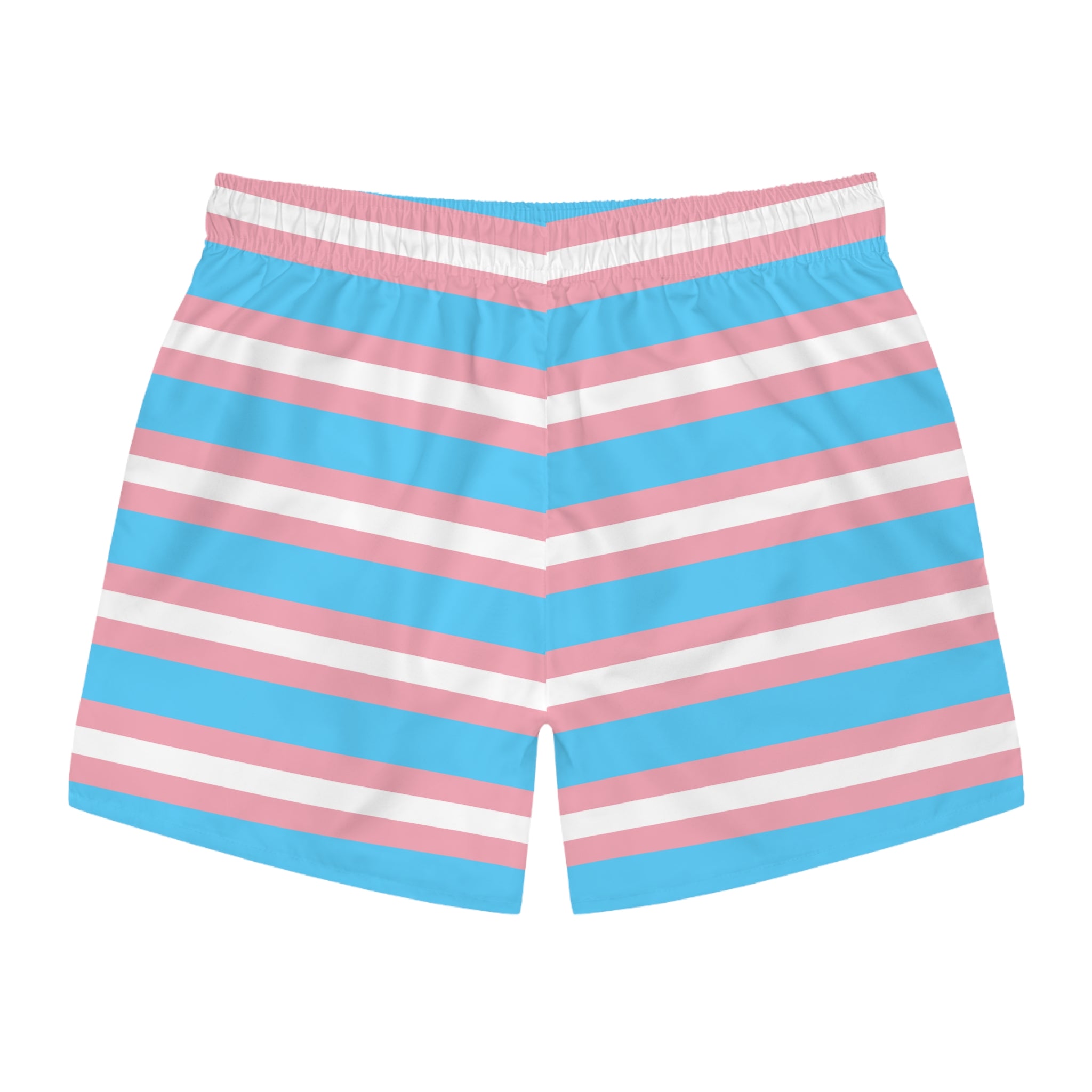 Transgender Flag Swim Shorts Trunks