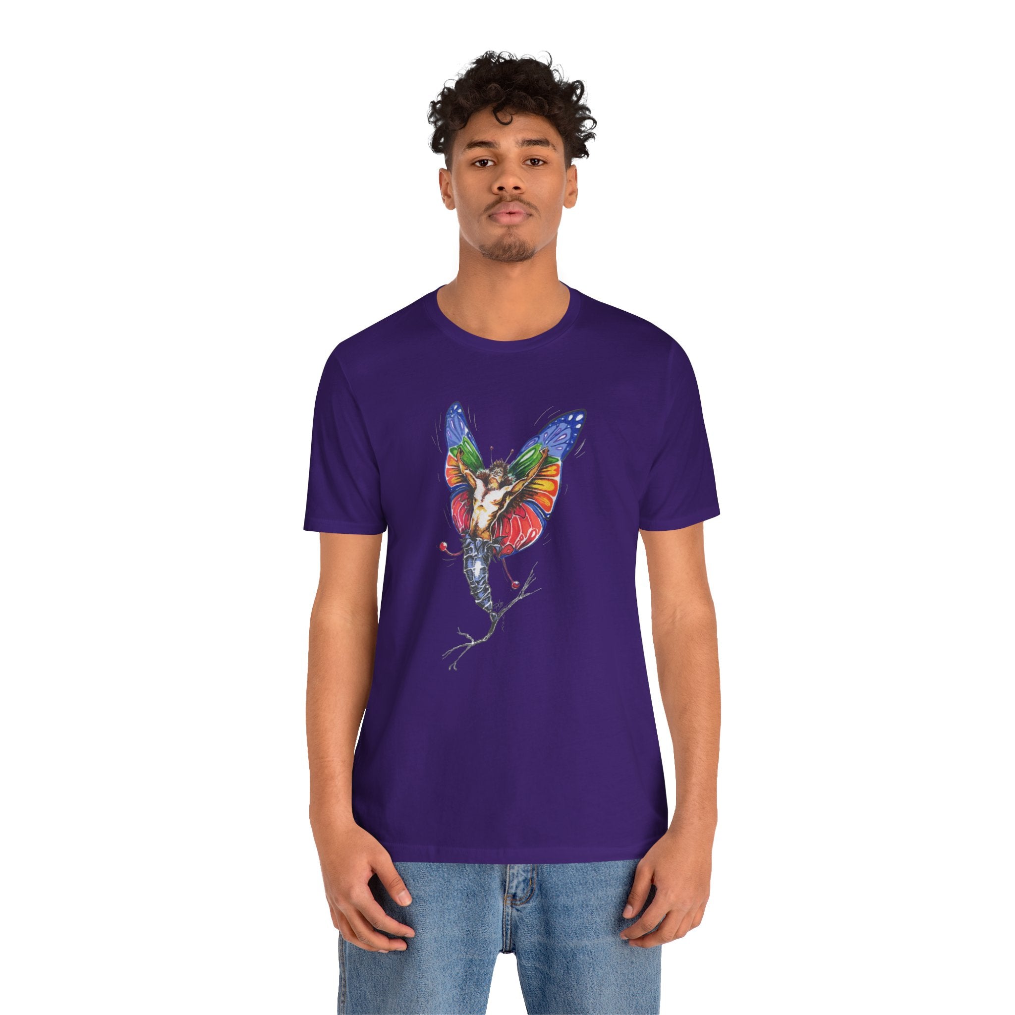 Butterfly Fairy with Rainbow Wings  Unisex Tshirt