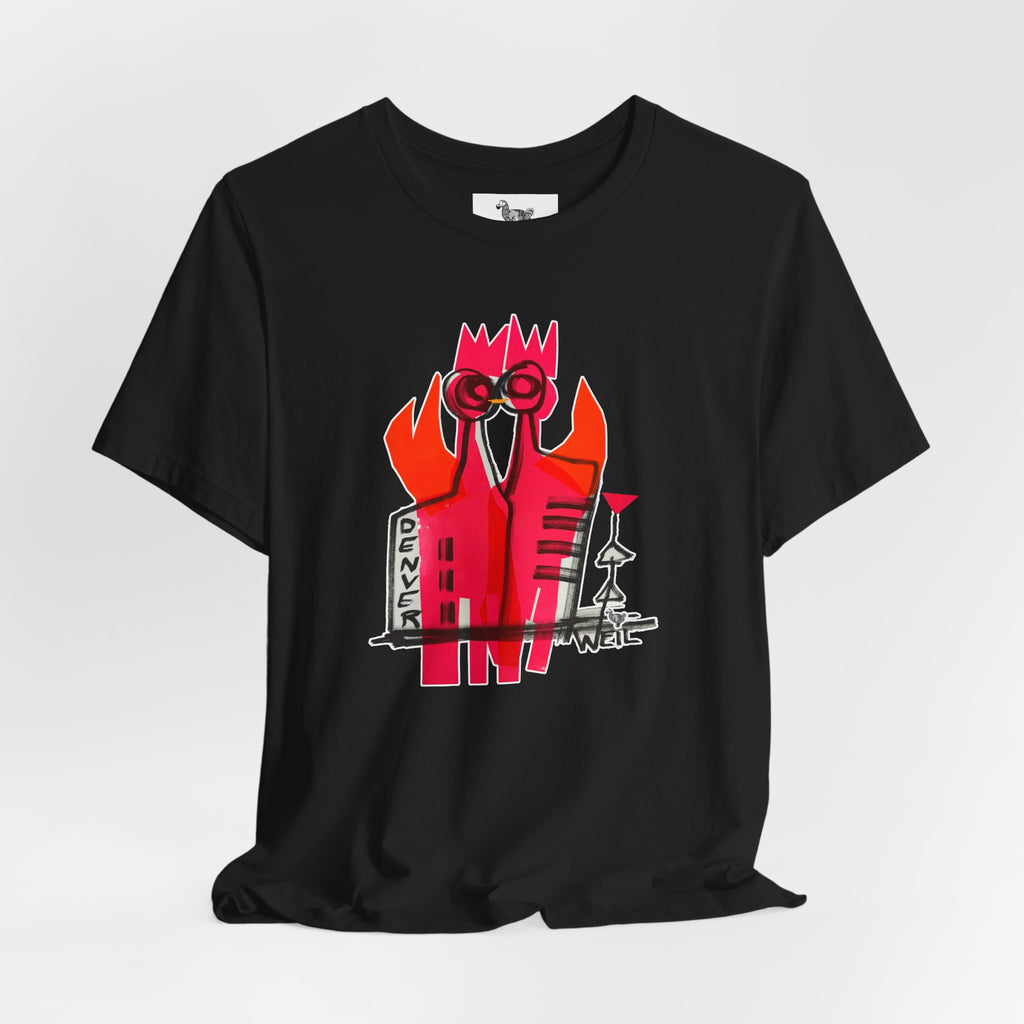 Lesbian Couple Denver Unisex Heavy Cotton Tshirt