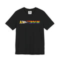 Amsterdam Text Intersex Progress Pride Flag Unisex Tshirt
