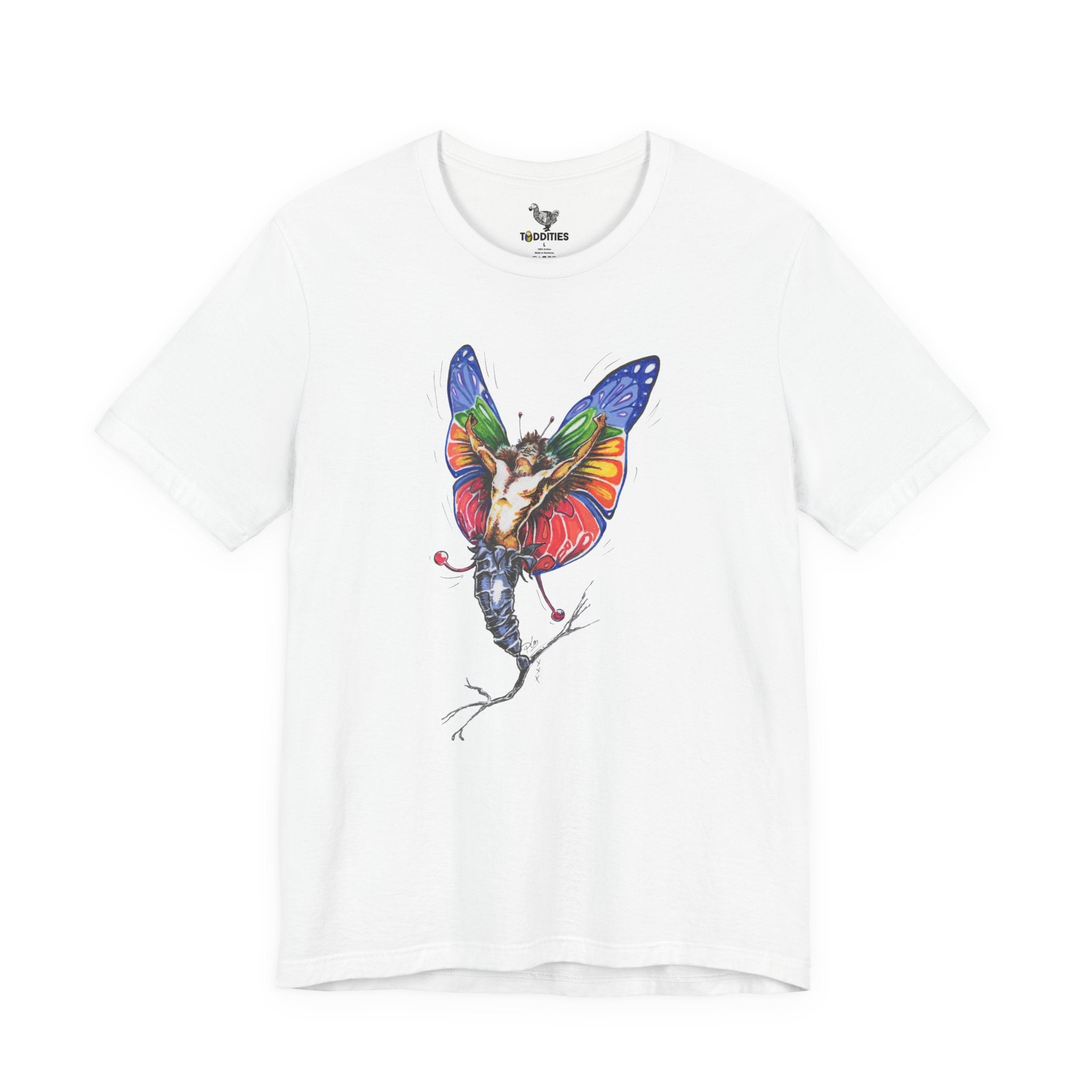 Butterfly Fairy with Rainbow Wings  Unisex Tshirt