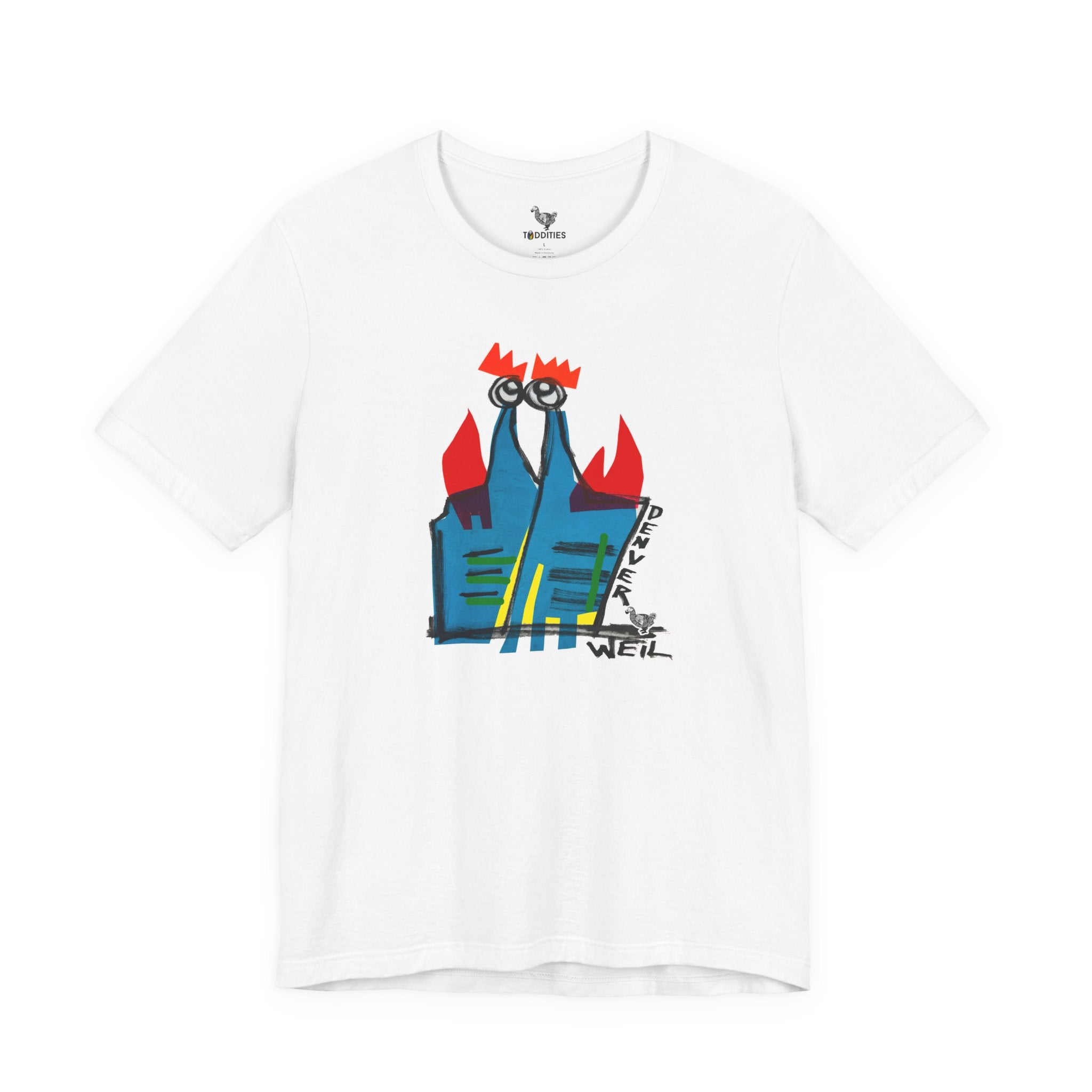 Gay Couple Denver Unisex Heavy Cotton Tshirt