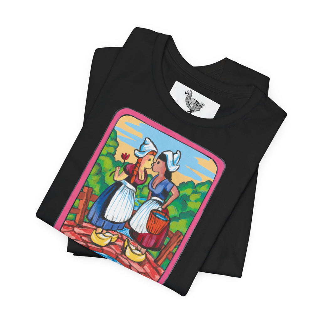 Dutch Lesbian Couple Interracial Unisex Classic T-Shirt