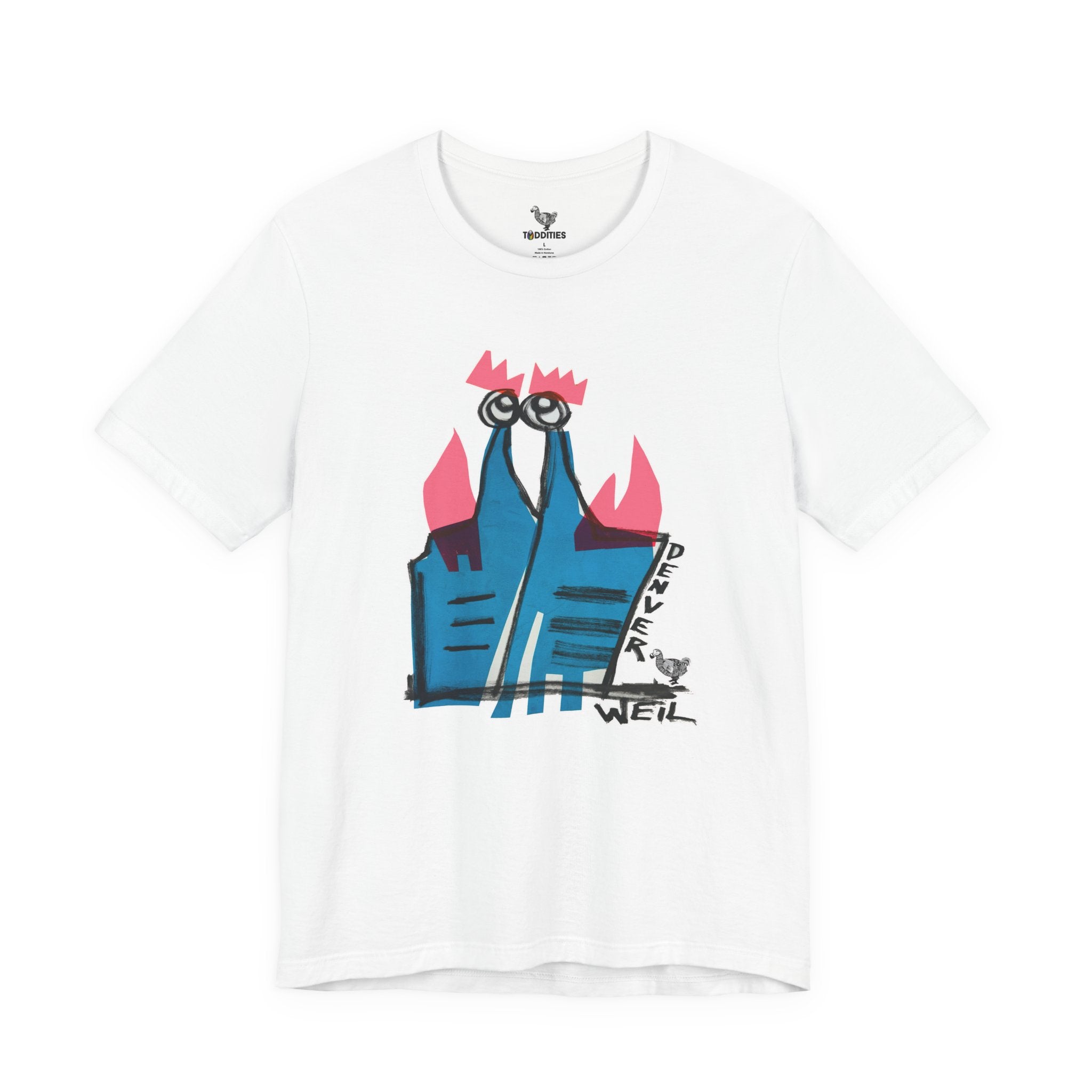 Denver Transgender Couple in Love Unisex Heavy Cotton Tshirt