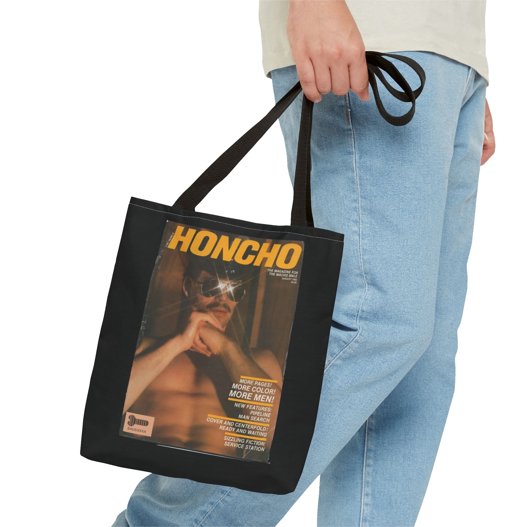 Honcho Man Sexy Sunglasses Tote Bag