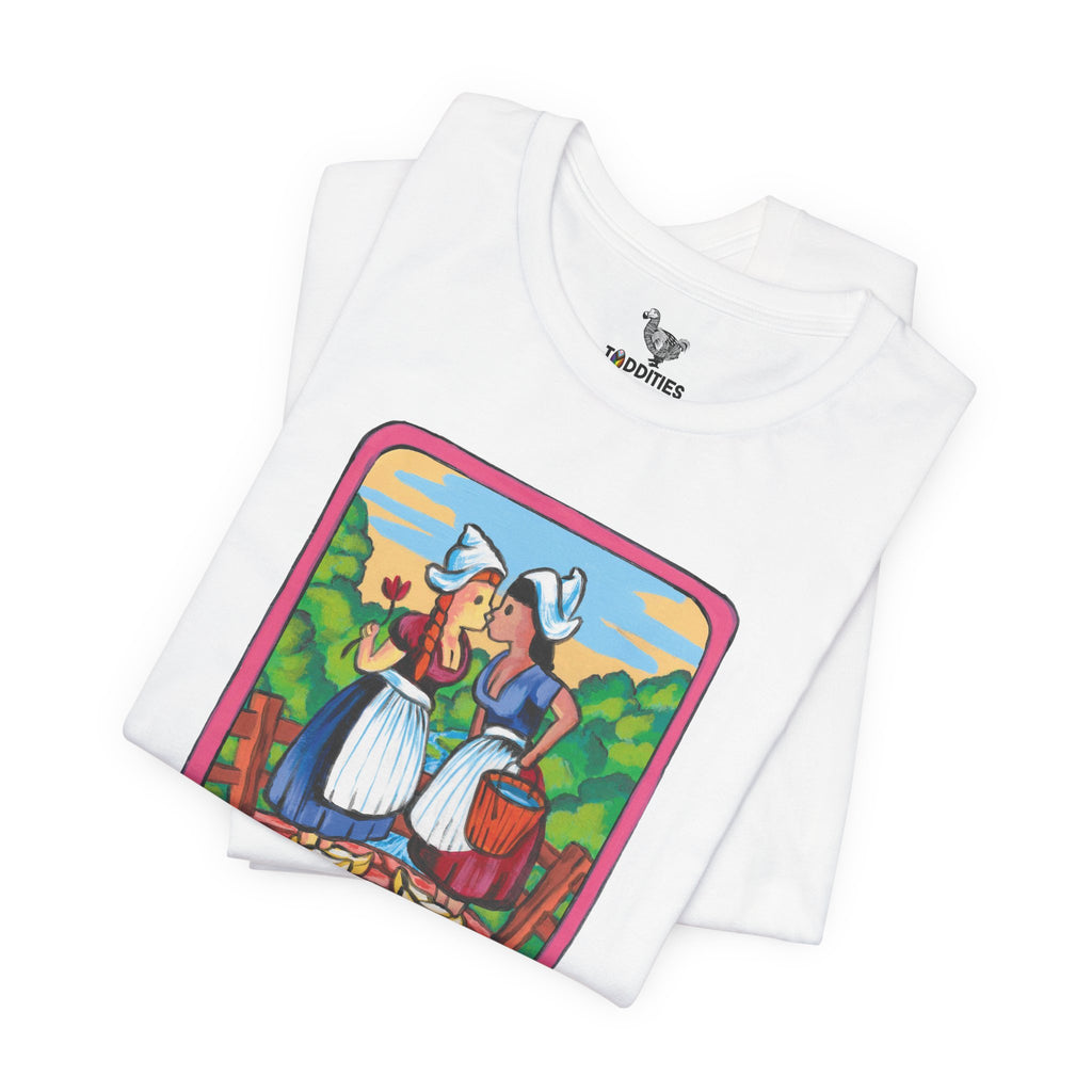 Dutch Lesbian Couple Interracial Unisex Classic T-Shirt