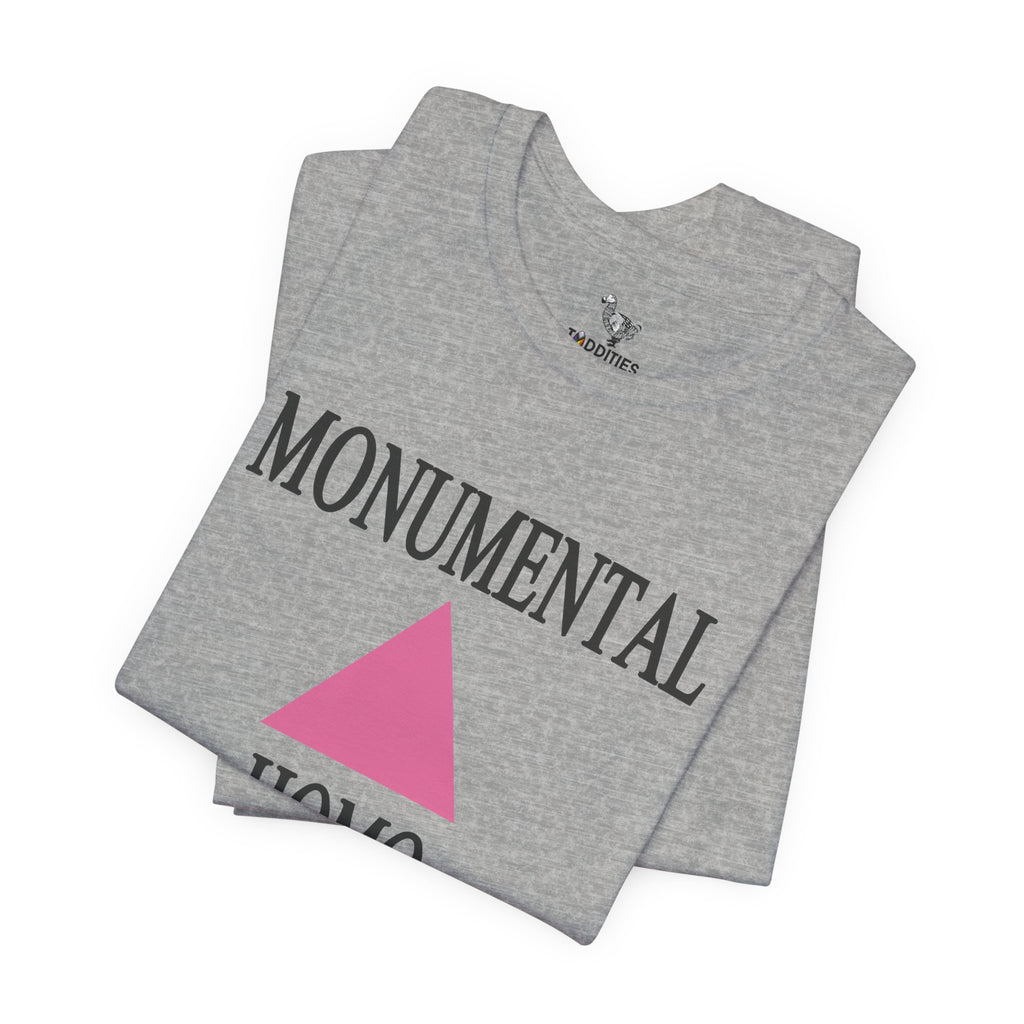 Monumental Homo Unisex Heavy Cotton Tshirt