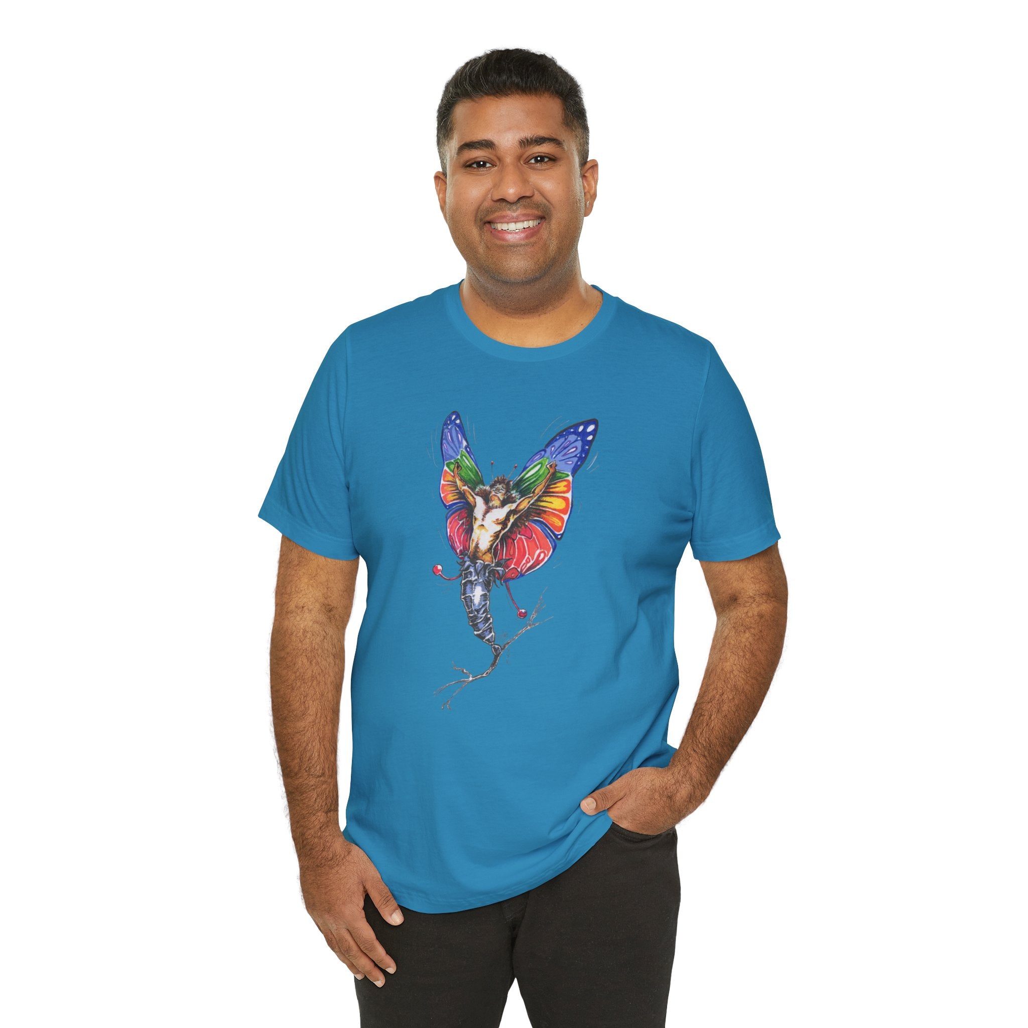 Butterfly Fairy with Rainbow Wings  Unisex Tshirt