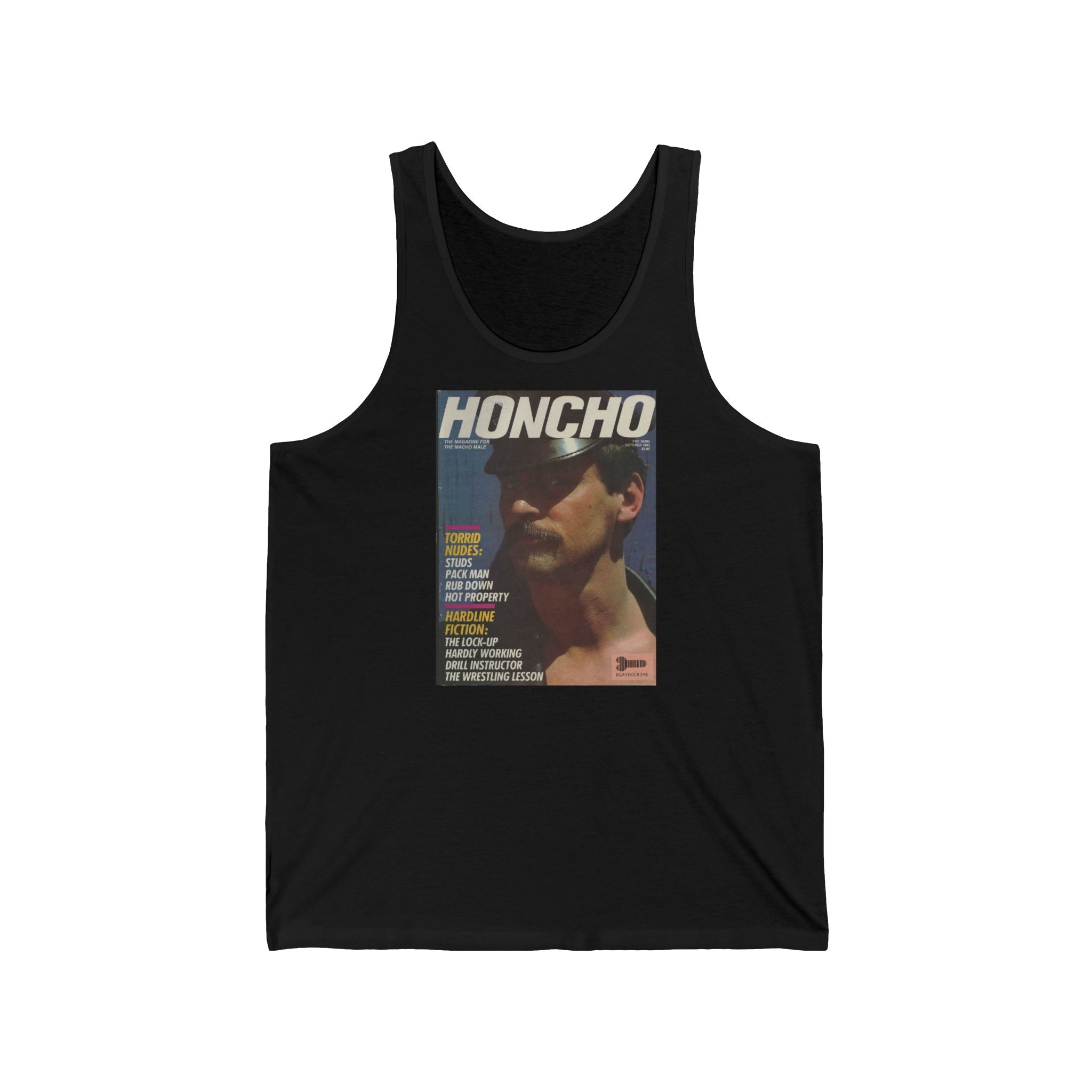 Honcho Hardline Fiction Unisex Cotton T-shirt Tank Top