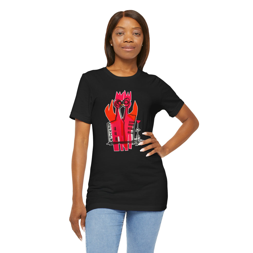 Lesbian Couple Denver Unisex Heavy Cotton Tshirt