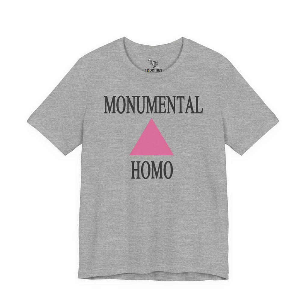 Monumental Homo Unisex Heavy Cotton Tshirt