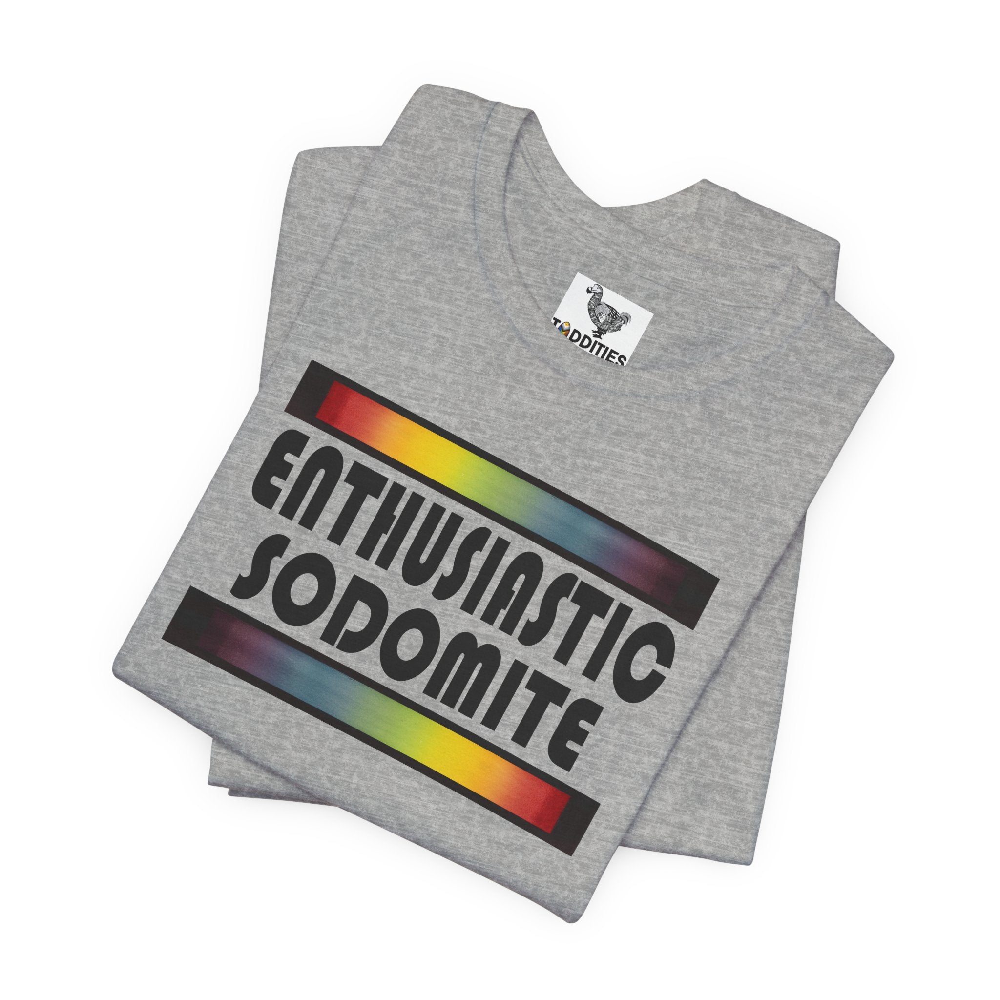 Copy of Homosexual Menace Unisex Heavy Cotton Tshirt
