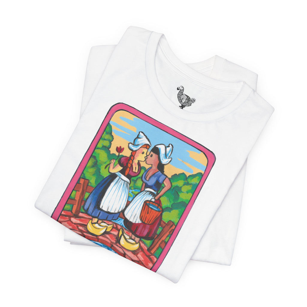 Dutch Lesbian Couple Interracial Unisex Classic T-Shirt
