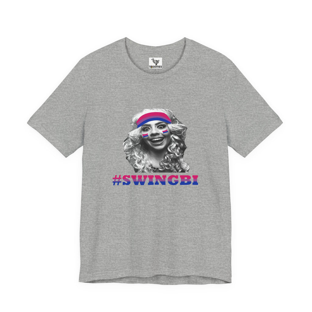SWING BI Bisexual Flag Tshirt Unisex