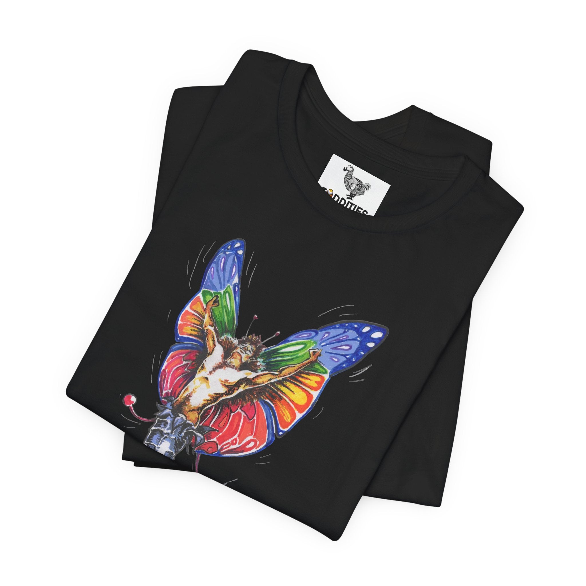 Butterfly Fairy with Rainbow Wings  Unisex Tshirt