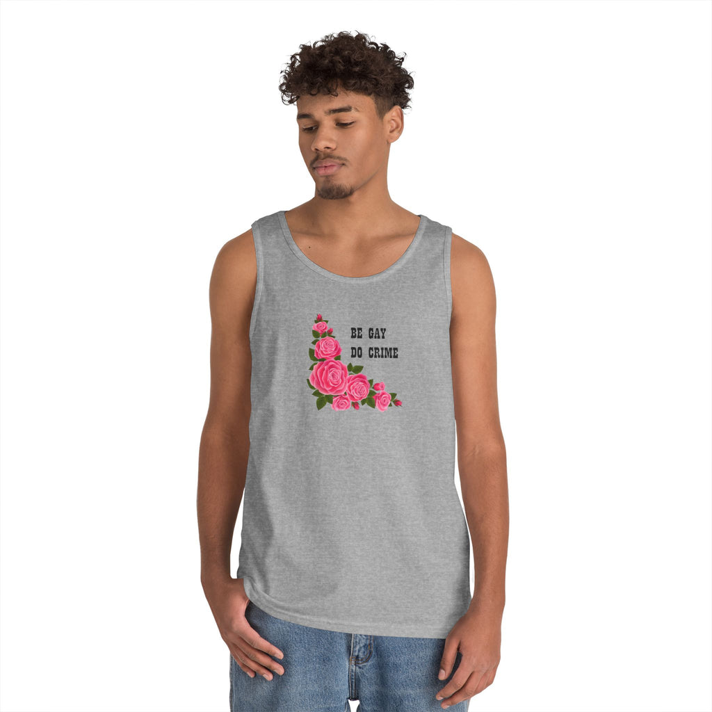 Be Gay Do Crime Unisex Tank Top